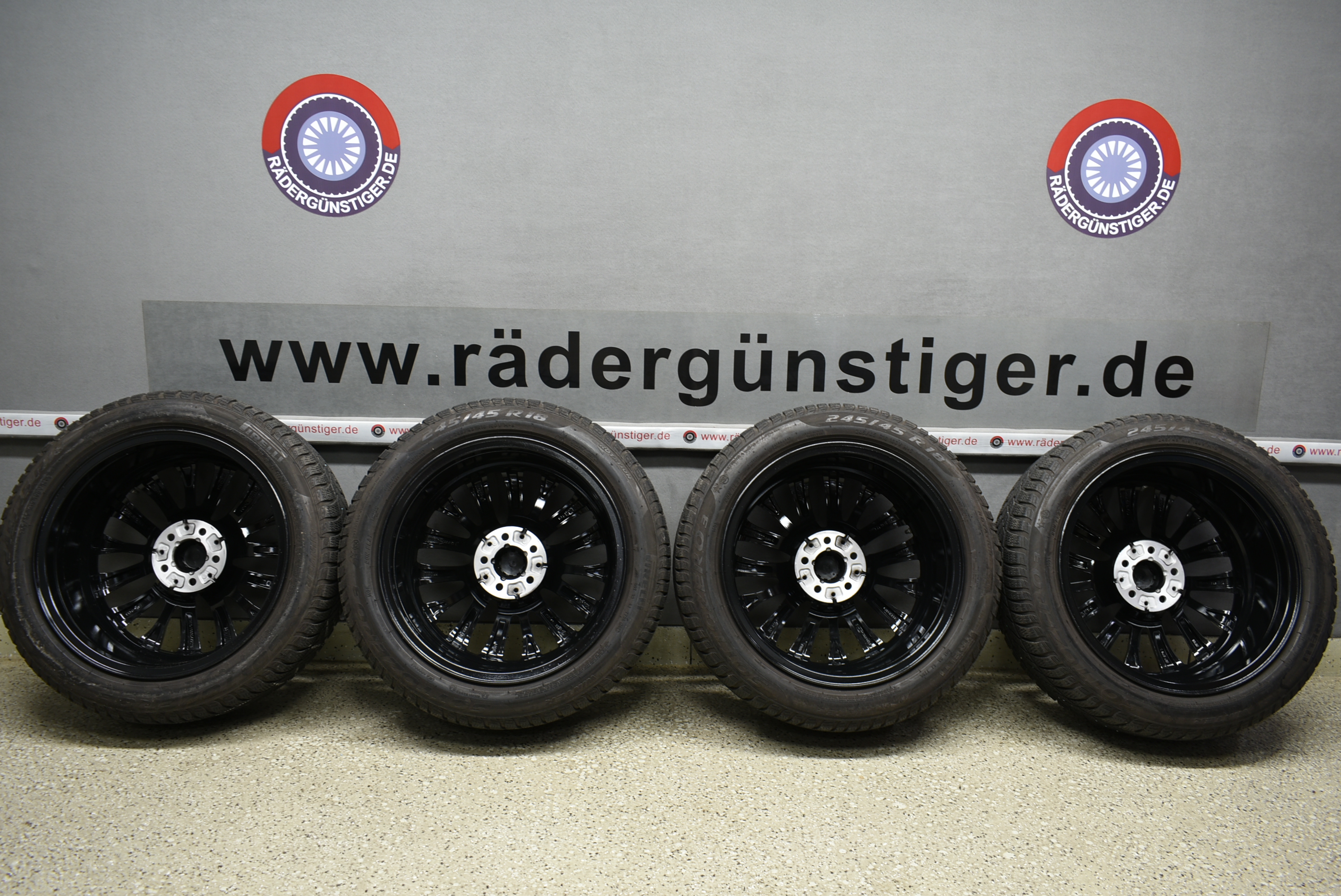 BMW 5er G30 G31 Alufelgen mit Winterreifen 245 45 R18 100 V Lager Nr. 1136 – Bild 9