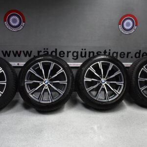 BMW X5 G05 X6 G06 Alufelgen mit Winterreifen 275 45 R20 110V L1032