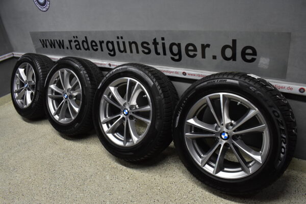 BMW 5er G30 G31 Alufelgen mit Winterreifen 225 55 R17 97H Lager Nr. 1065 – Bild 3