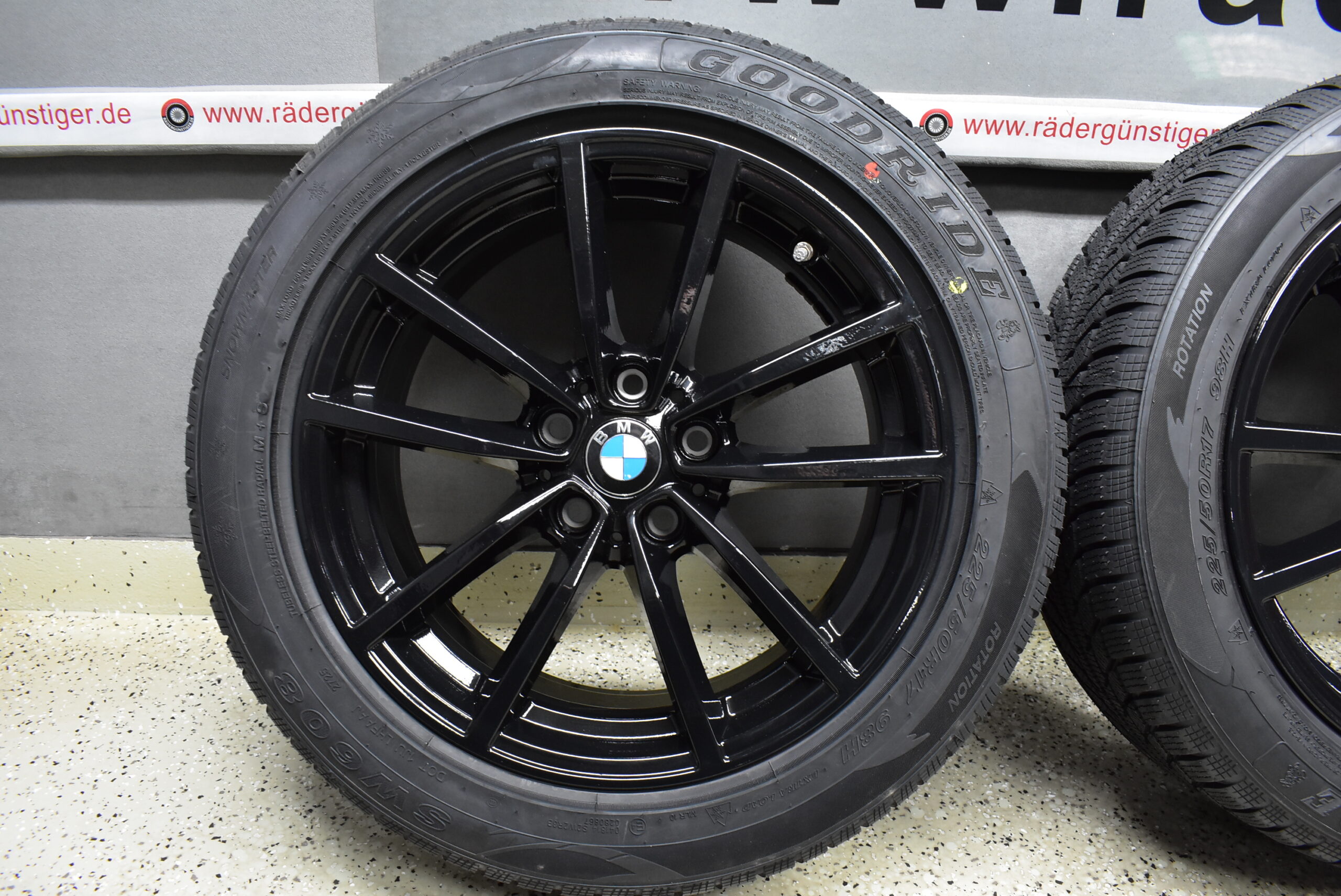 BMW 3er G20 G21 4er G22 G23 Alufelgen Winterreifen 225 50 R17 98H Lager Nr. 1078 – Bild 4