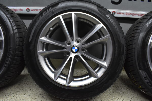 BMW 5er G30 G31 Alufelgen mit Winterreifen 225 55 R17 97H Lager Nr. 1065 – Bild 5