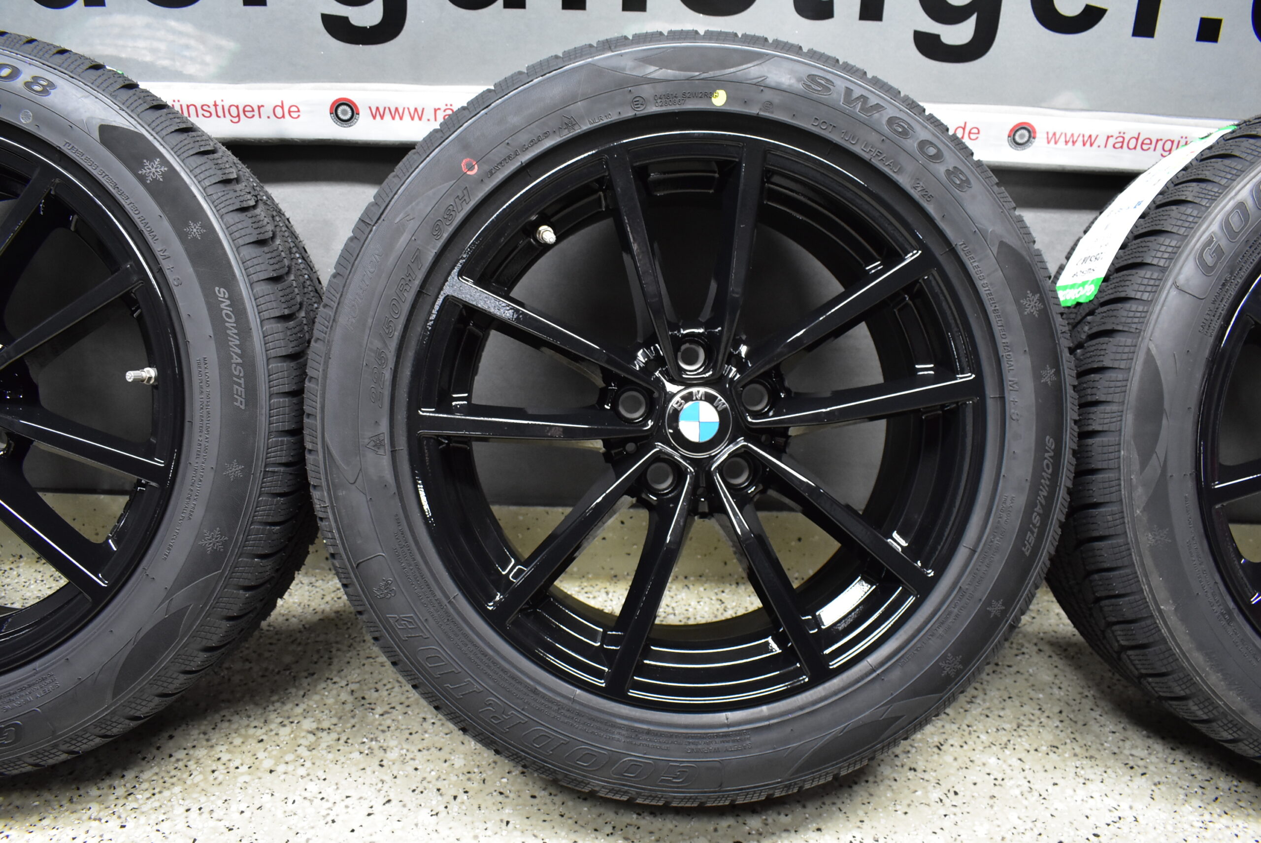 BMW 3er G20 G21 4er G22 G23 Alufelgen Winterreifen 225 50 R17 98H Lager Nr. 1078 – Bild 6