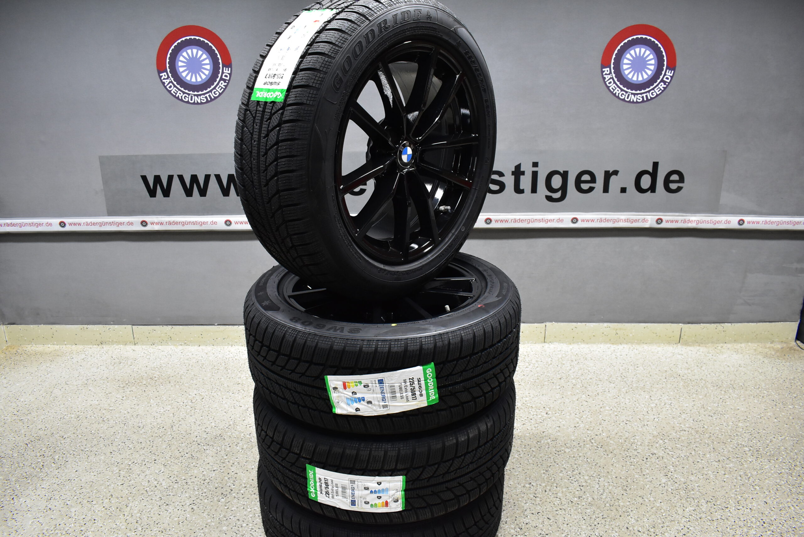 BMW 3er G20 G21 4er G22 G23 Alufelgen Winterreifen 225 50 R17 98H Lager Nr. 1078 – Bild 15