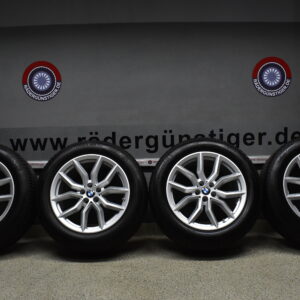 BMW X5 G05 X6 G06 Alufelgen mit Winterreifen 265 50 R19 110H Lager Nr. 1036