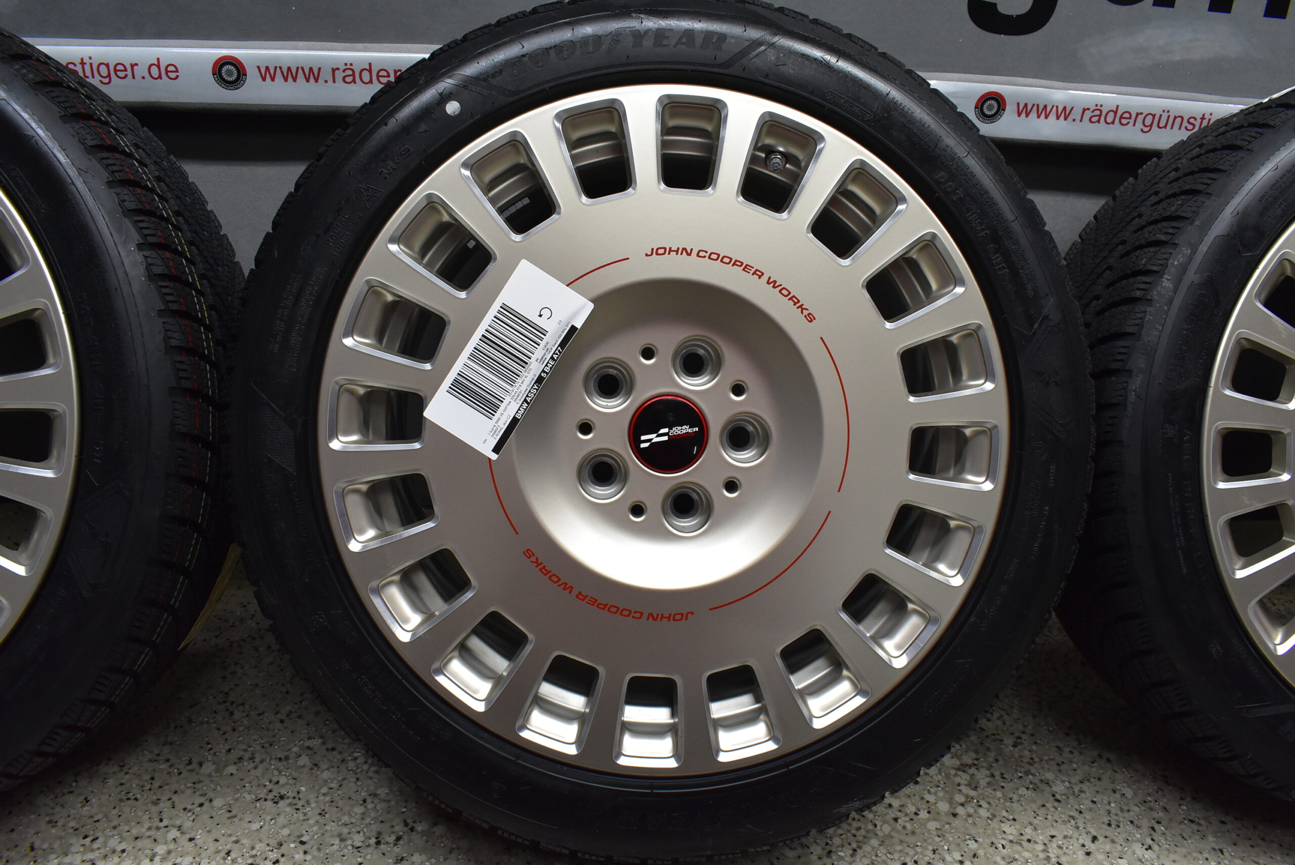 Mini Aceman J05 Alufelgen mit Winterreifen 225 45 R18 95V NEU Lager Nr. 1039 – Bild 5