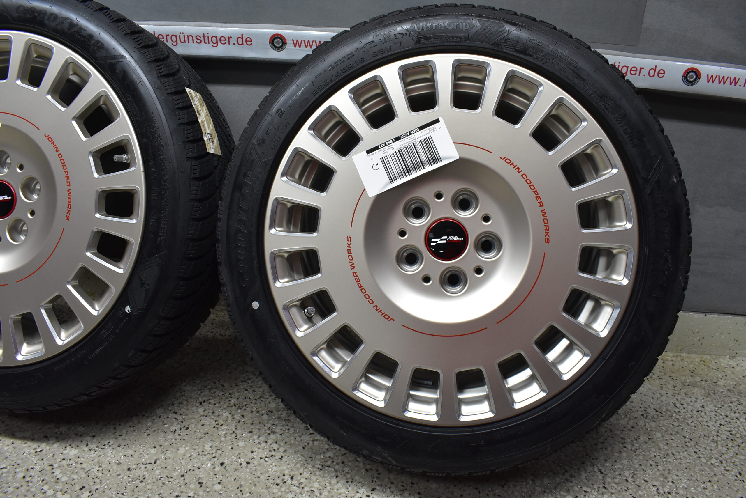 Mini Aceman J05 Alufelgen mit Winterreifen 225 45 R18 95V NEU Lager Nr. 1039 – Bild 7