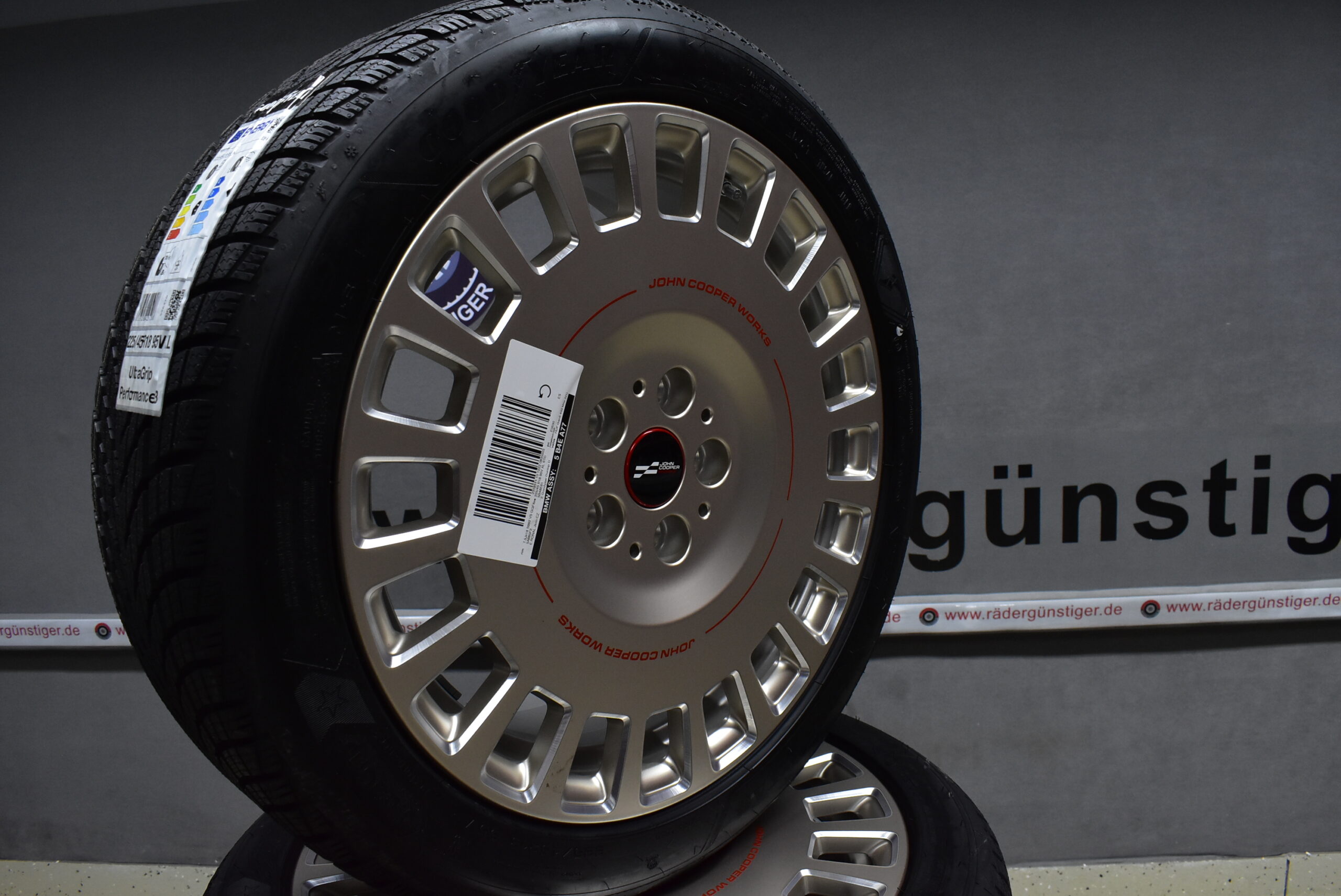 Mini Aceman J05 Alufelgen mit Winterreifen 225 45 R18 95V NEU Lager Nr. 1039 – Bild 21
