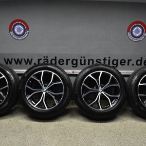 BMW X5 G05 X6 G06 Alufelgen mit Winterreifen 265 50 R19 110H Lager Nr. 1034