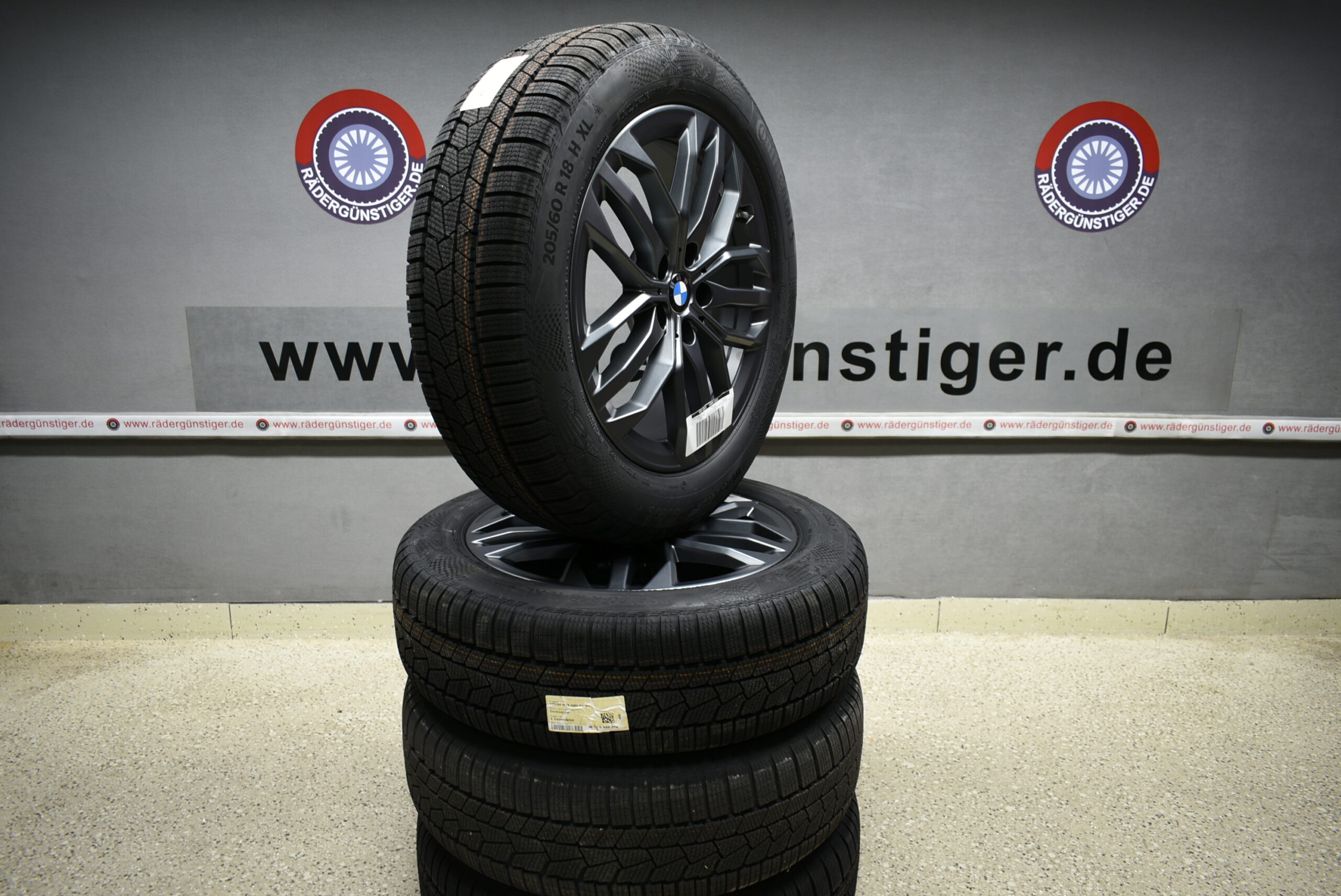 BMW X1 U11 iX1 U11 X2 U10 iX2 U10 U25 Alufelgen mit Winterreifen 205 60 R18 99H Lager Nr. 1107 – Bild 17