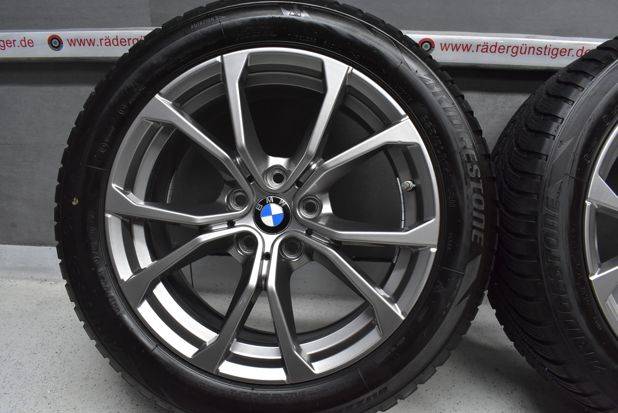 BMW 3er G20 G21 4er G22 G23 Alufelgen Winterreifen 225 50 R17 98H Lager Nr. 1120 – Bild 7