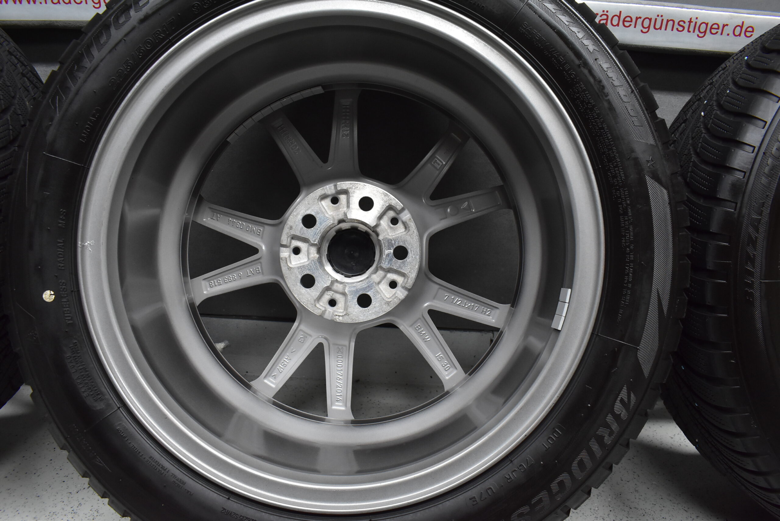 BMW 3er G20 G21 4er G22 G23 Alufelgen Winterreifen 225 50 R17 98H Lager Nr. 1120 – Bild 13