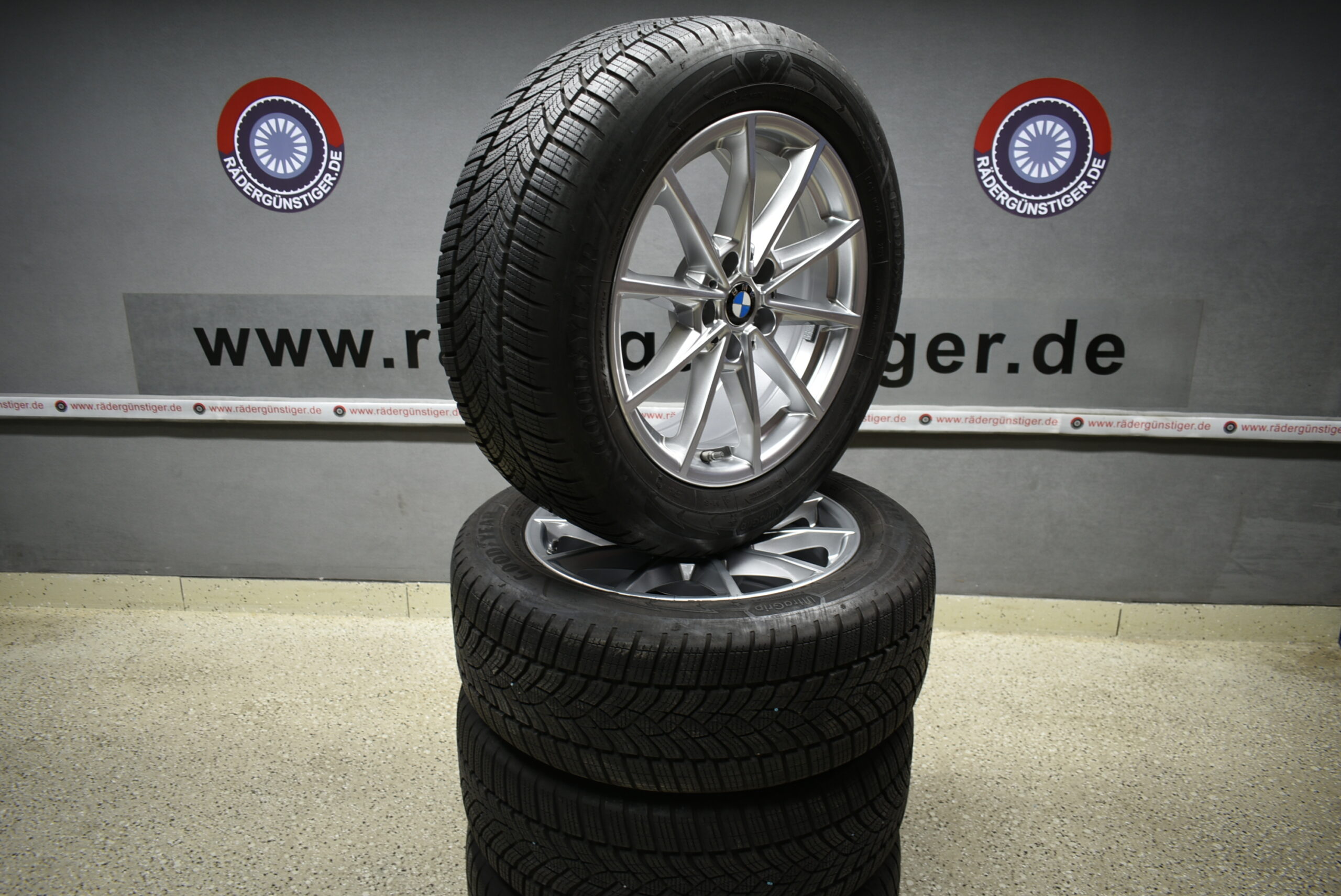 BMW 4er i4 G26 Alufelgen mit Winterreifen 225 55 R17 101H Lager Nr. 1122 – Bild 14