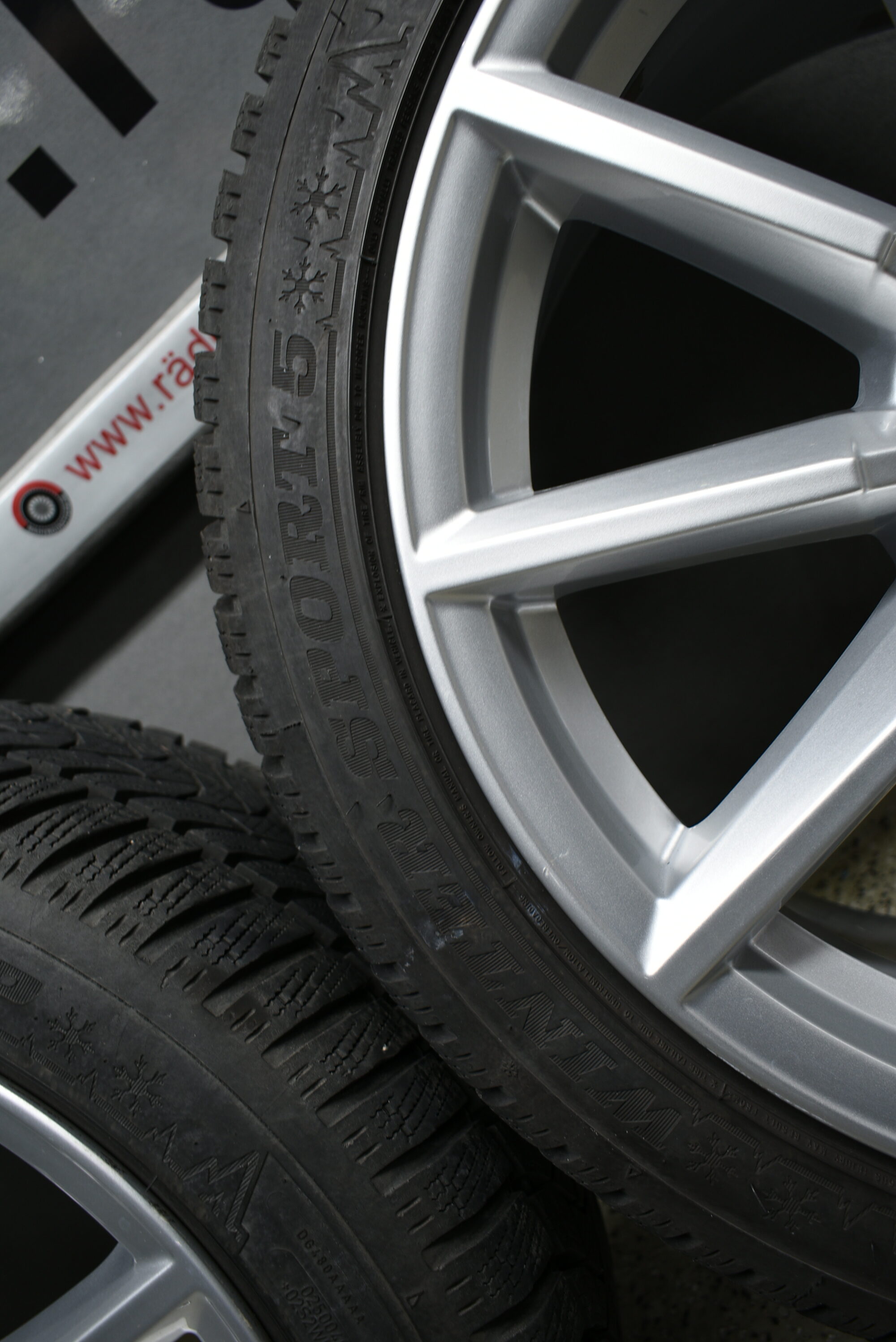 Audi TT TTS Typ: 8S Alufelgen mit Winterreifen 18 Zoll Original Lager Nr. 1133 – Bild 9