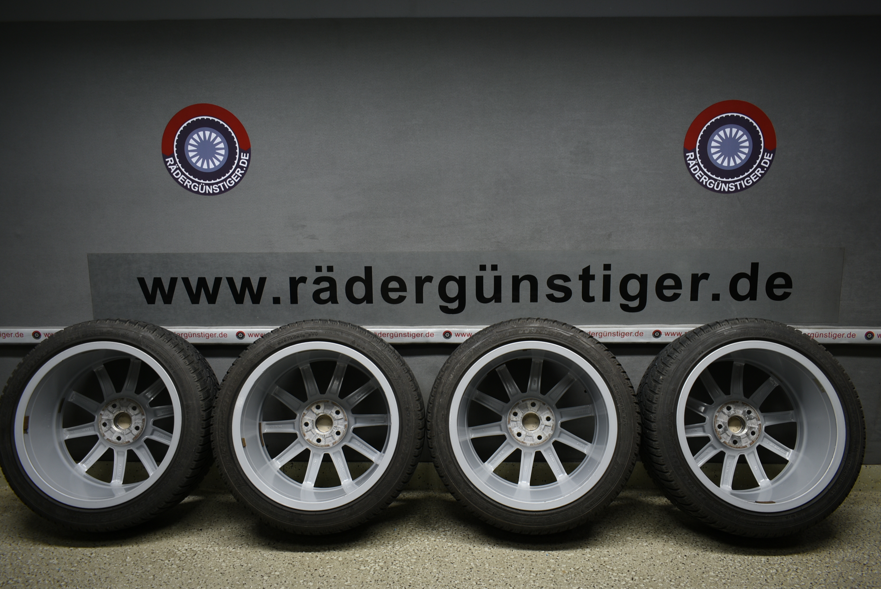 Audi TT TTS Typ: 8S Alufelgen mit Winterreifen 18 Zoll Original Lager Nr. 1133 – Bild 11