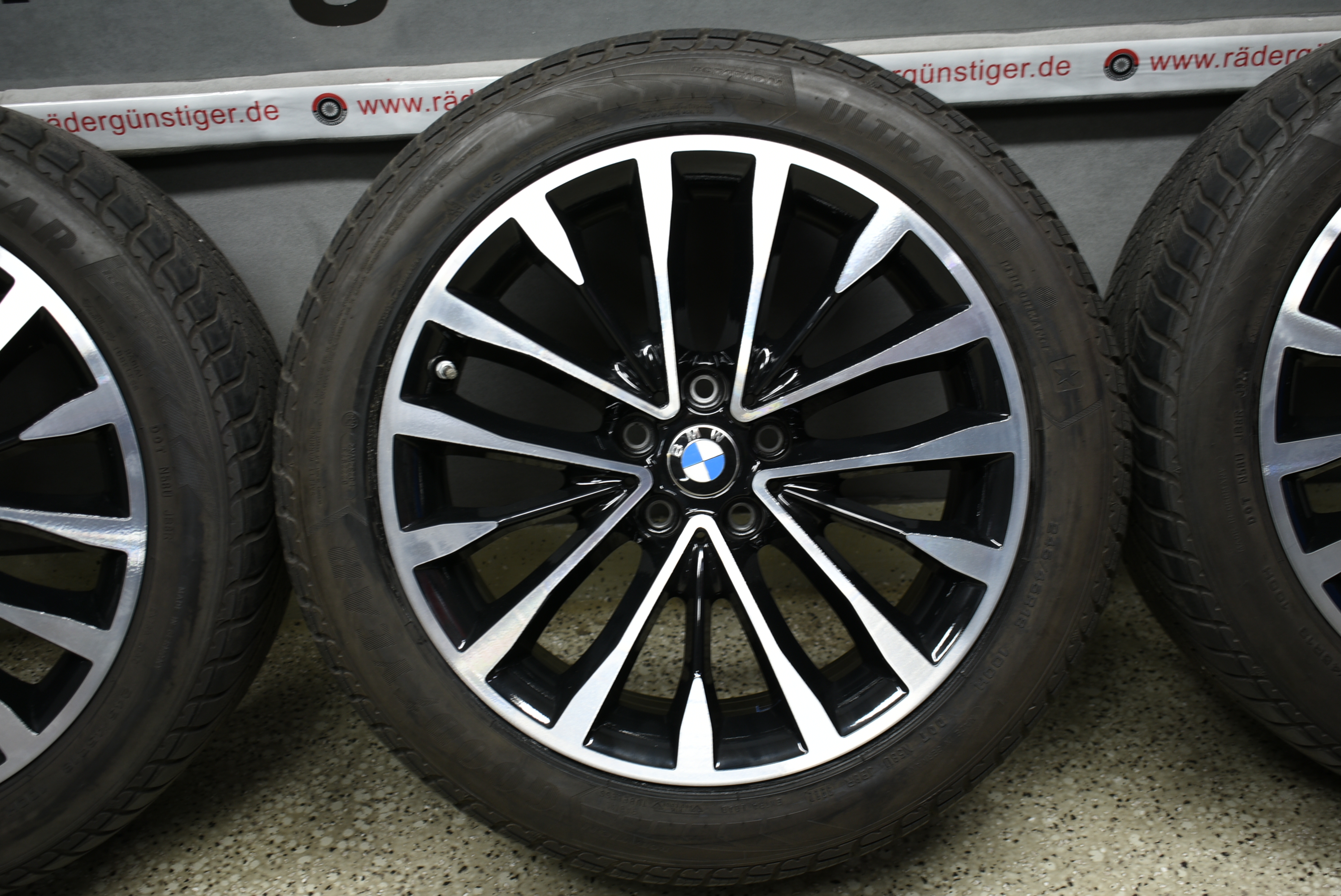 BMW 5er G30 G31 Alufelgen mit Winterreifen 245 45 R18 100 H Lager Nr. 1145 – Bild 6
