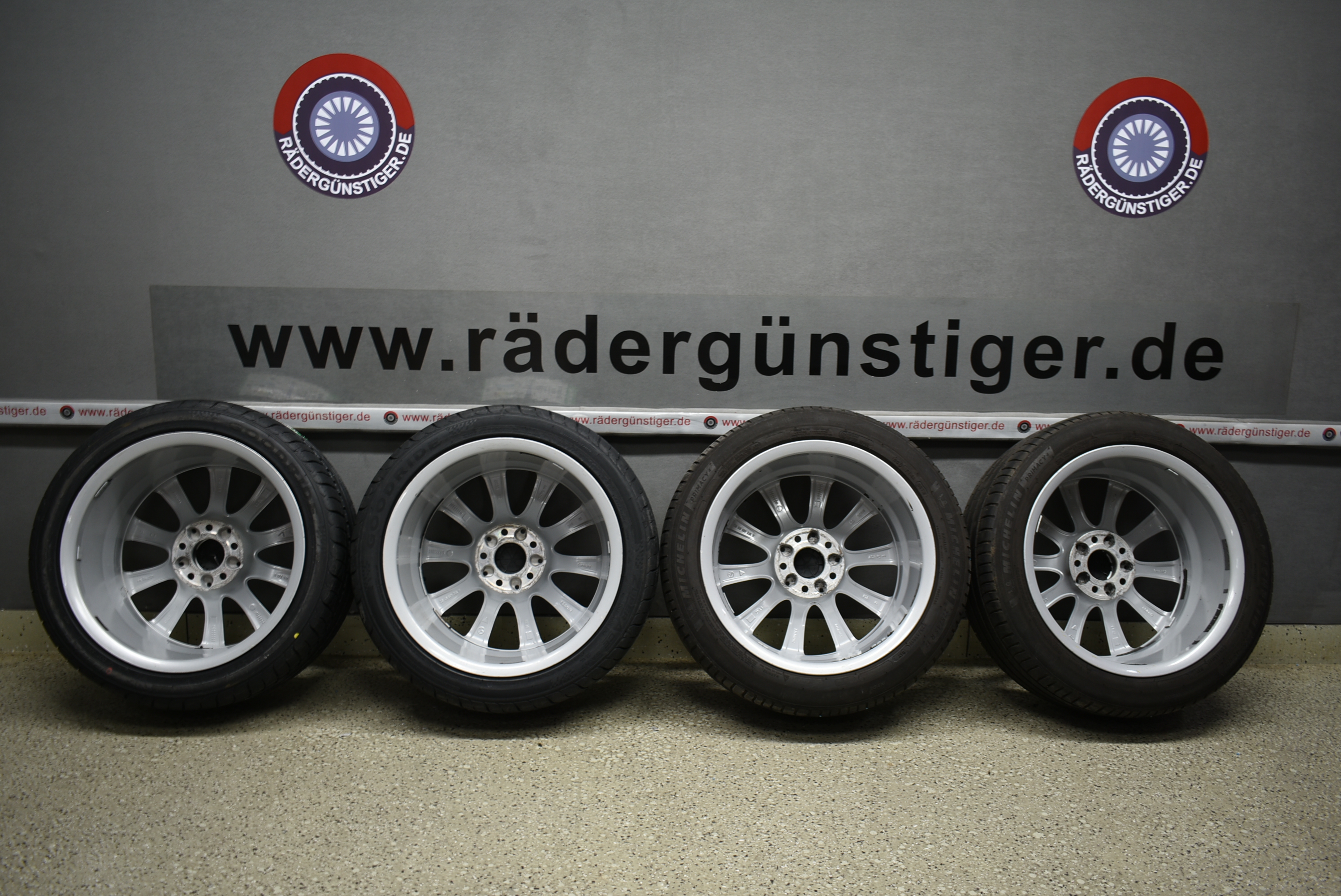 Original Mercedes SLK SLC R172 Alufelgen mir Sommerreifen 17 Zoll Lager Nr. 1142 – Bild 12