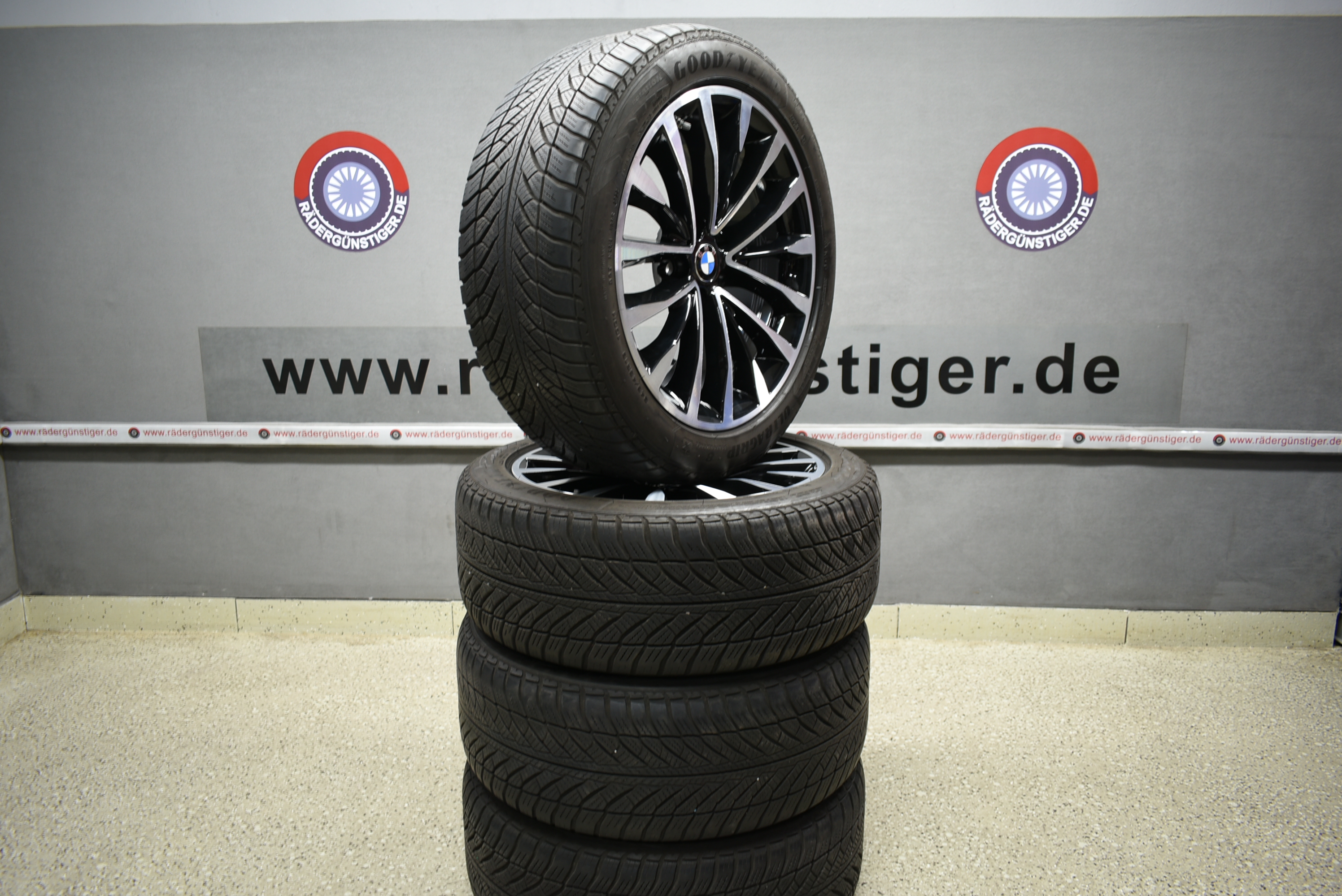 BMW 5er G30 G31 Alufelgen mit Winterreifen 245 45 R18 100 H Lager Nr. 1146 – Bild 14