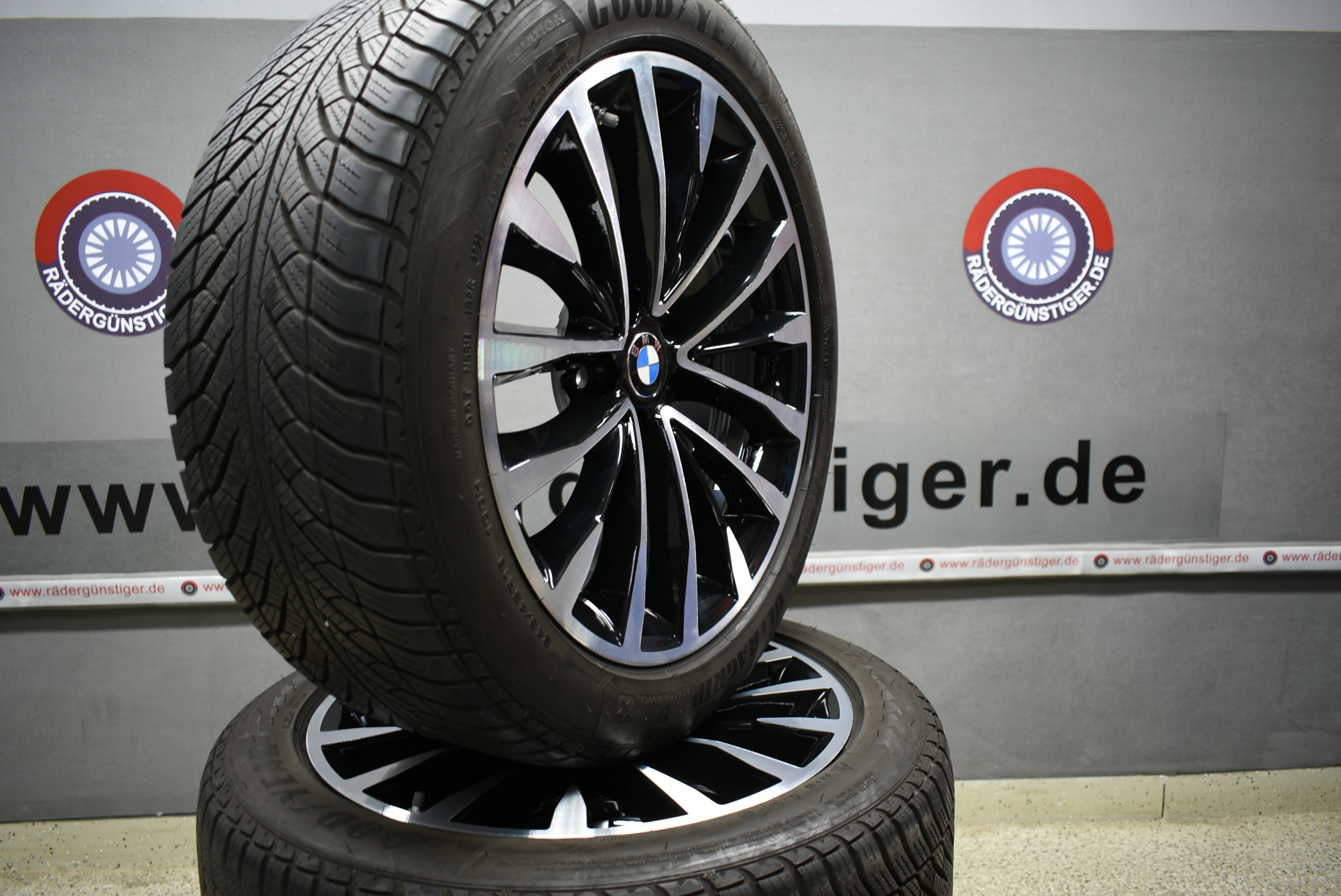 BMW 5er G30 G31 Alufelgen mit Winterreifen 245 45 R18 100 H Lager Nr. 1146 – Bild 15