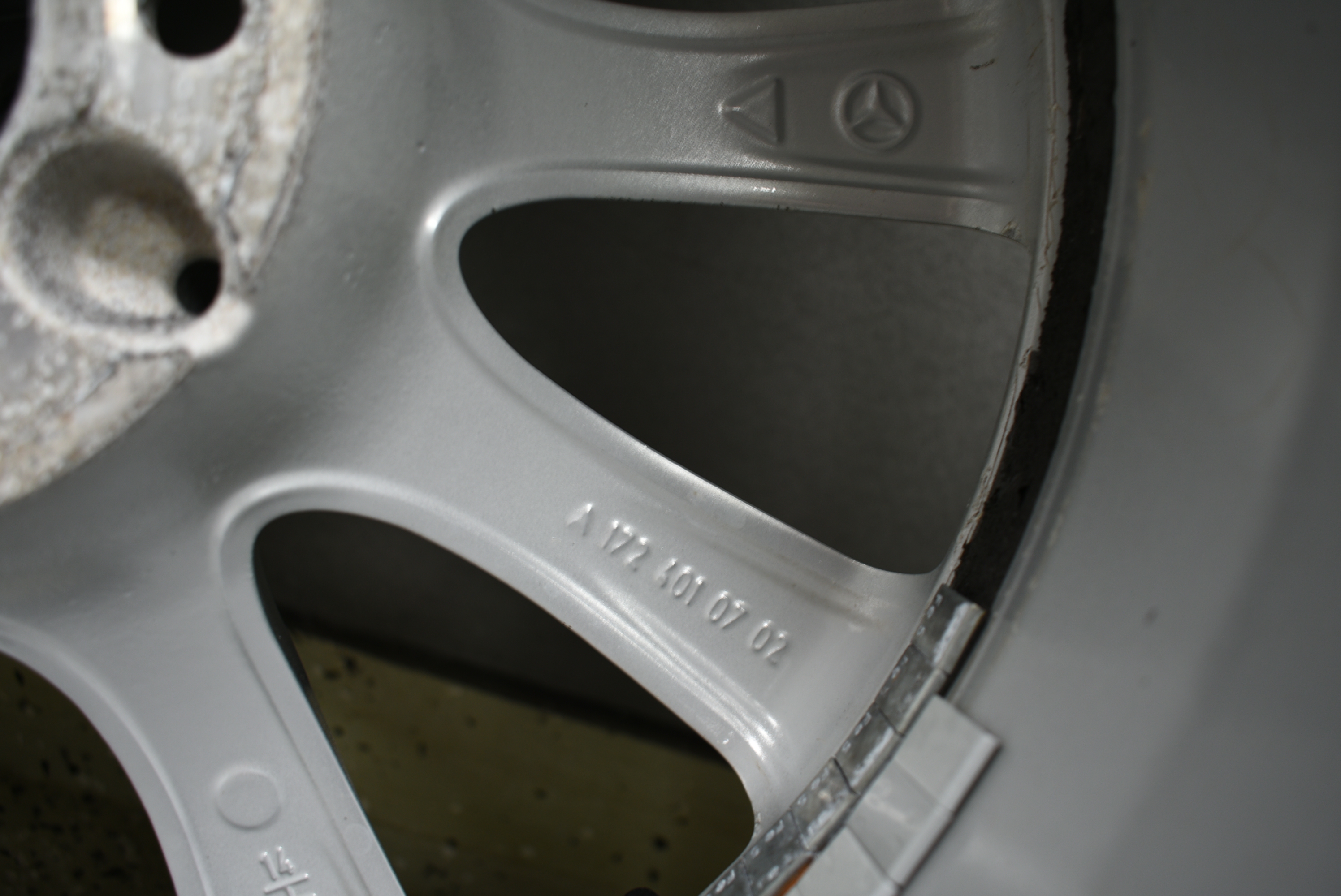 Original Mercedes SLK SLC R172 Alufelgen mir Sommerreifen 17 Zoll Lager Nr. 1142 – Bild 16