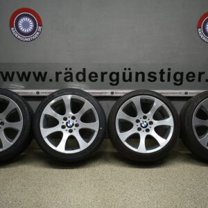 BMW 3er E90 E91 E92 E93 Alufelgen Sommerreifen 18 Zoll Original Lager Nr. 1143