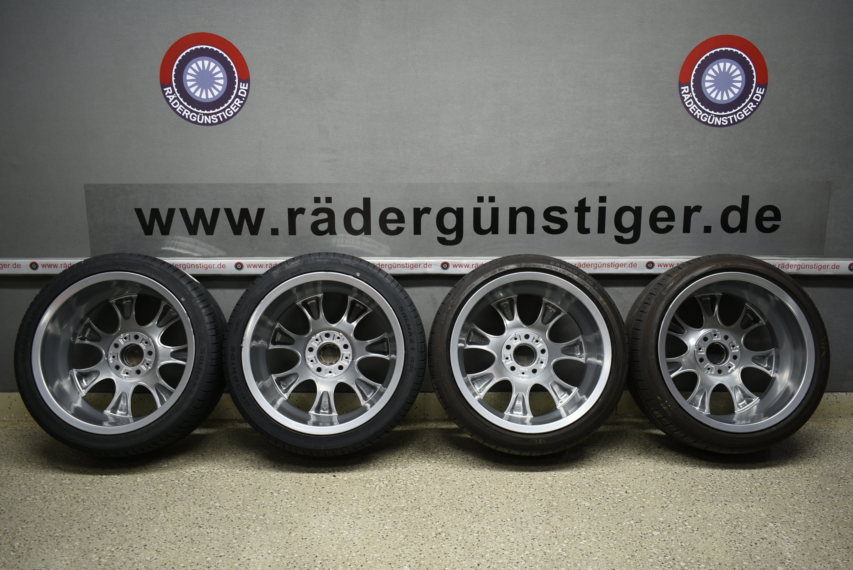 BMW 3er E90 E91 E92 E93 Alufelgen Sommerreifen 18 Zoll Original Lager Nr. 1143 – Bild 15