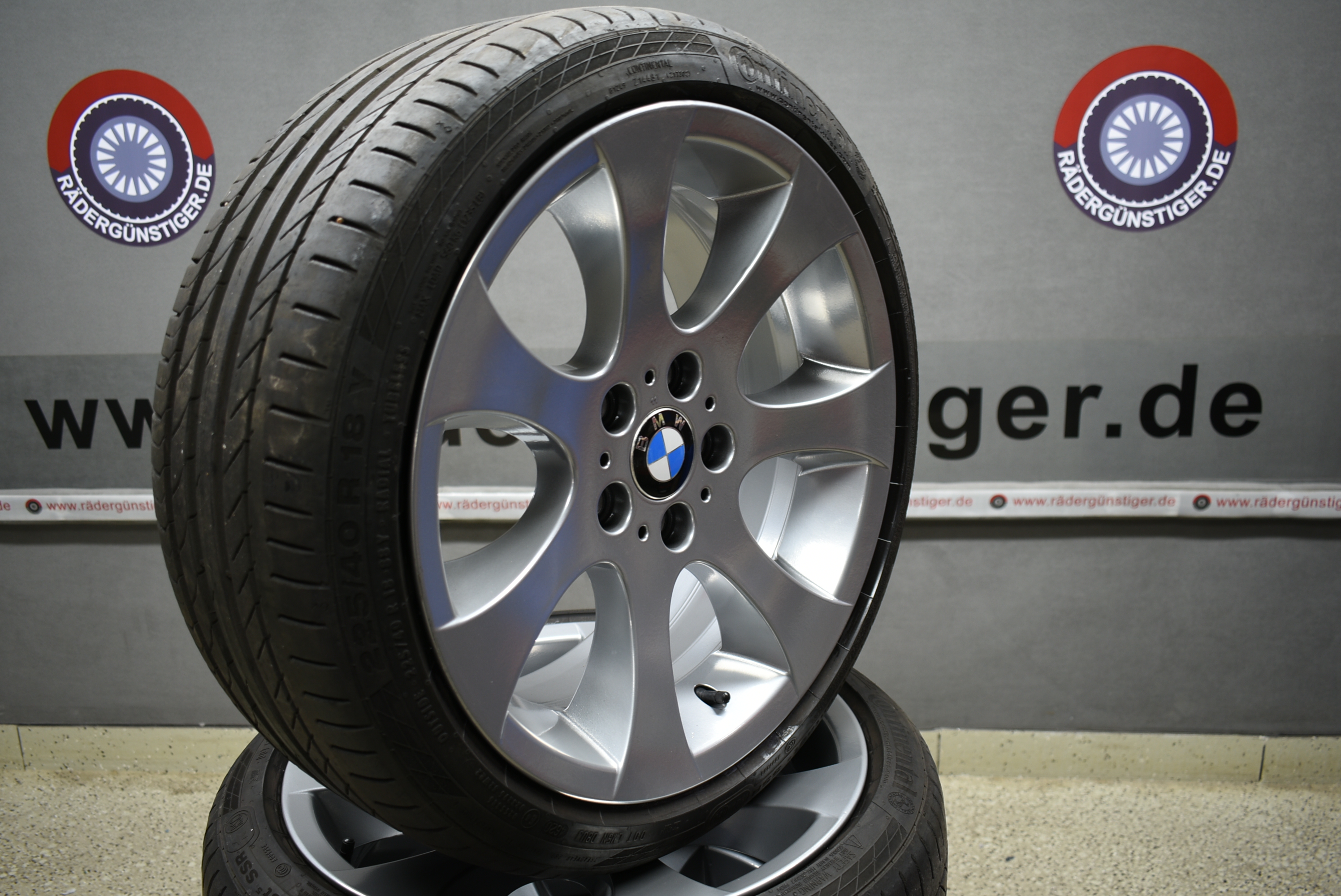 BMW 3er E90 E91 E92 E93 Alufelgen Sommerreifen 18 Zoll Original Lager Nr. 1143 – Bild 22