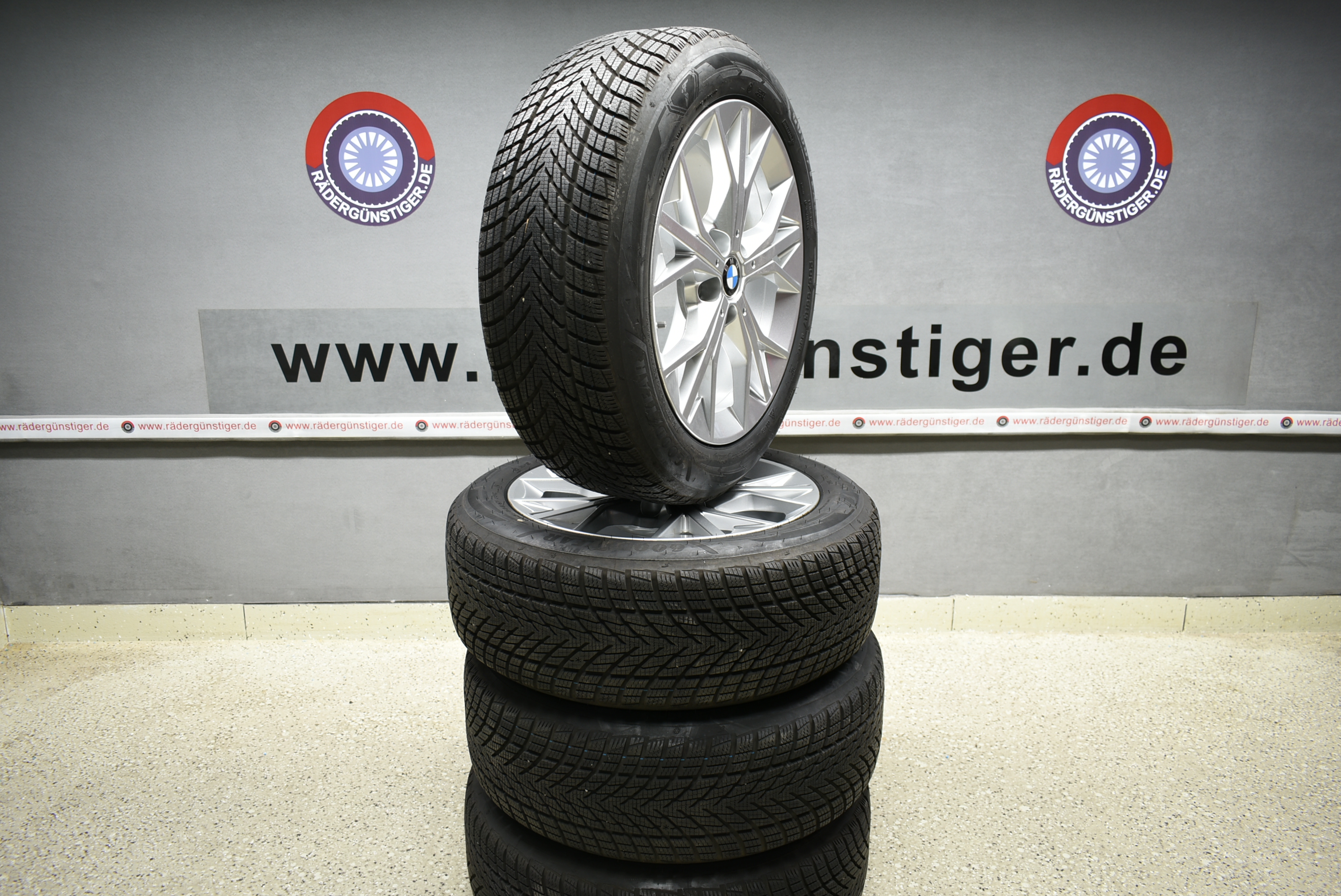 BMW 1er F70 2er F74 Gran Coupé Alufelgen mit Winterreifen 205 55 R17 95H Lager Nr. 1105 – Bild 16