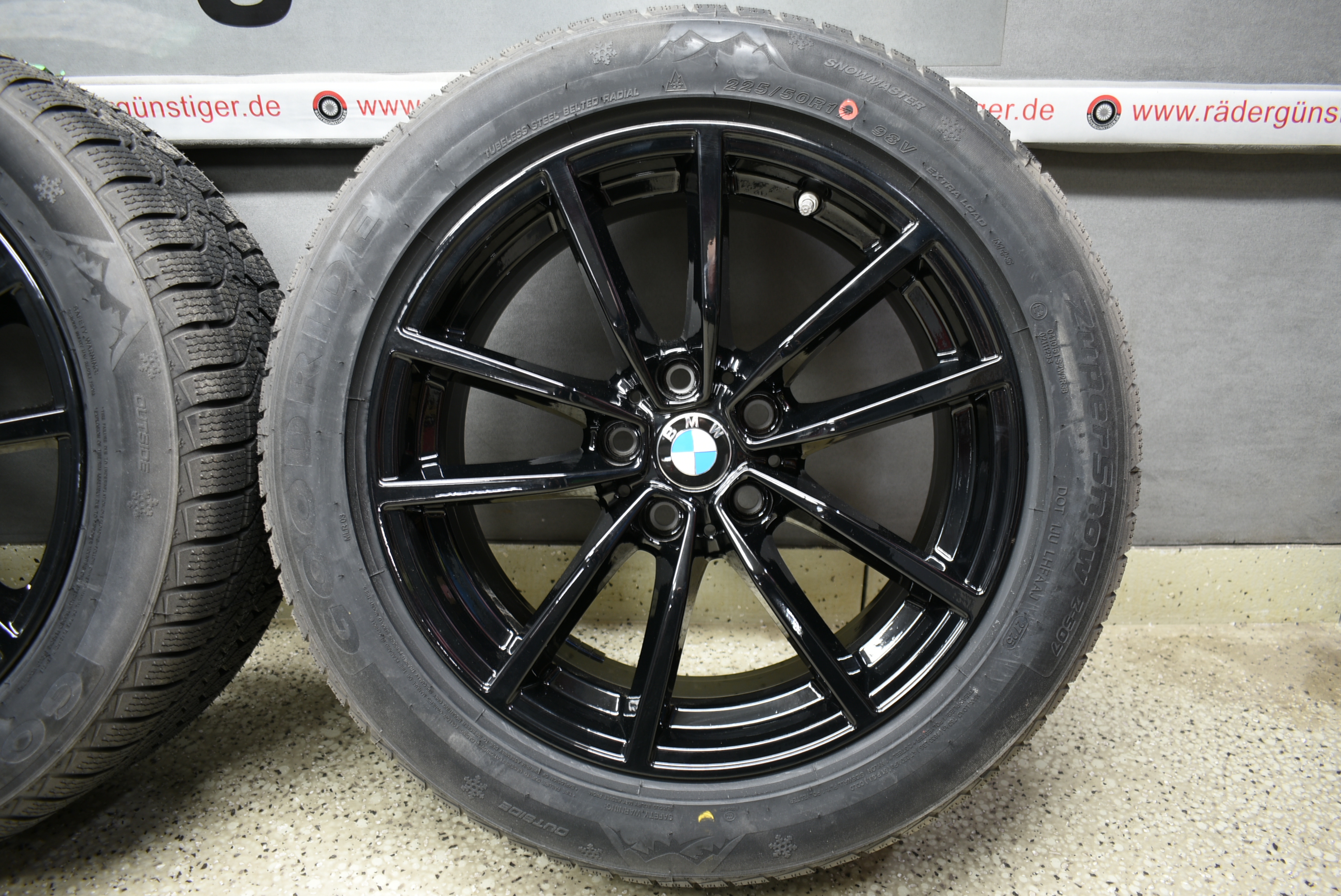 BMW 3er G20 G21 4er G22 G23 Alufelgen Winterreifen 225 50 R17 98V Lager Nr. 1129 – Bild 7