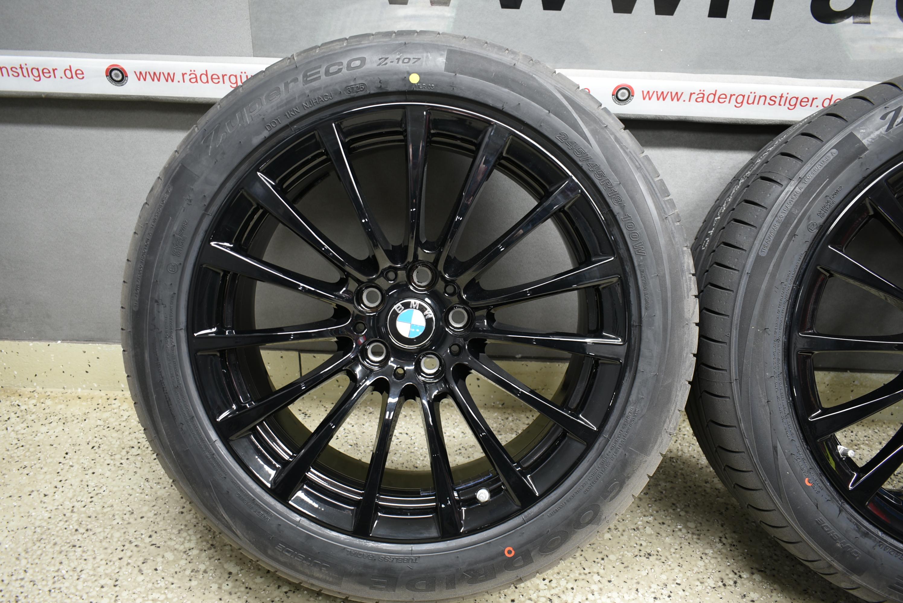 BMW 5er G30 G31 Alufelgen mit Sommerreifen 245 45 R18 100 W Lager Nr. 1130 – Bild 4