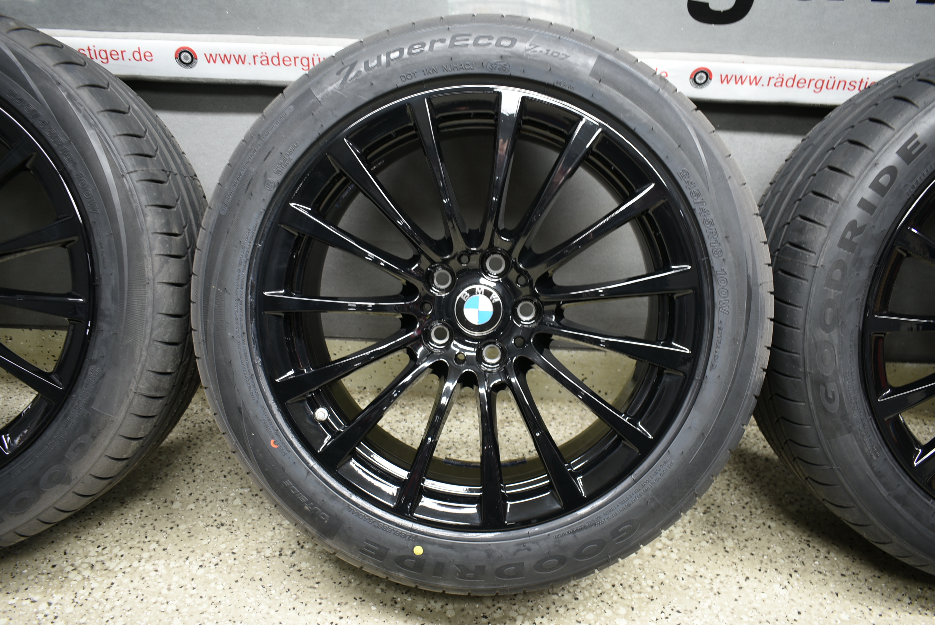 BMW 5er G30 G31 Alufelgen mit Sommerreifen 245 45 R18 100 W Lager Nr. 1130 – Bild 5