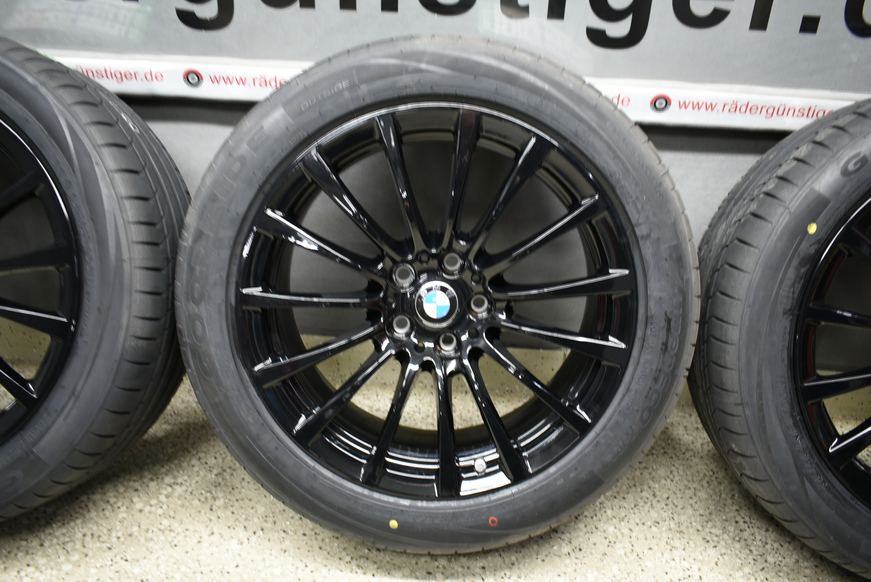 BMW 5er G30 G31 Alufelgen mit Sommerreifen 245 45 R18 100 W Lager Nr. 1130 – Bild 6