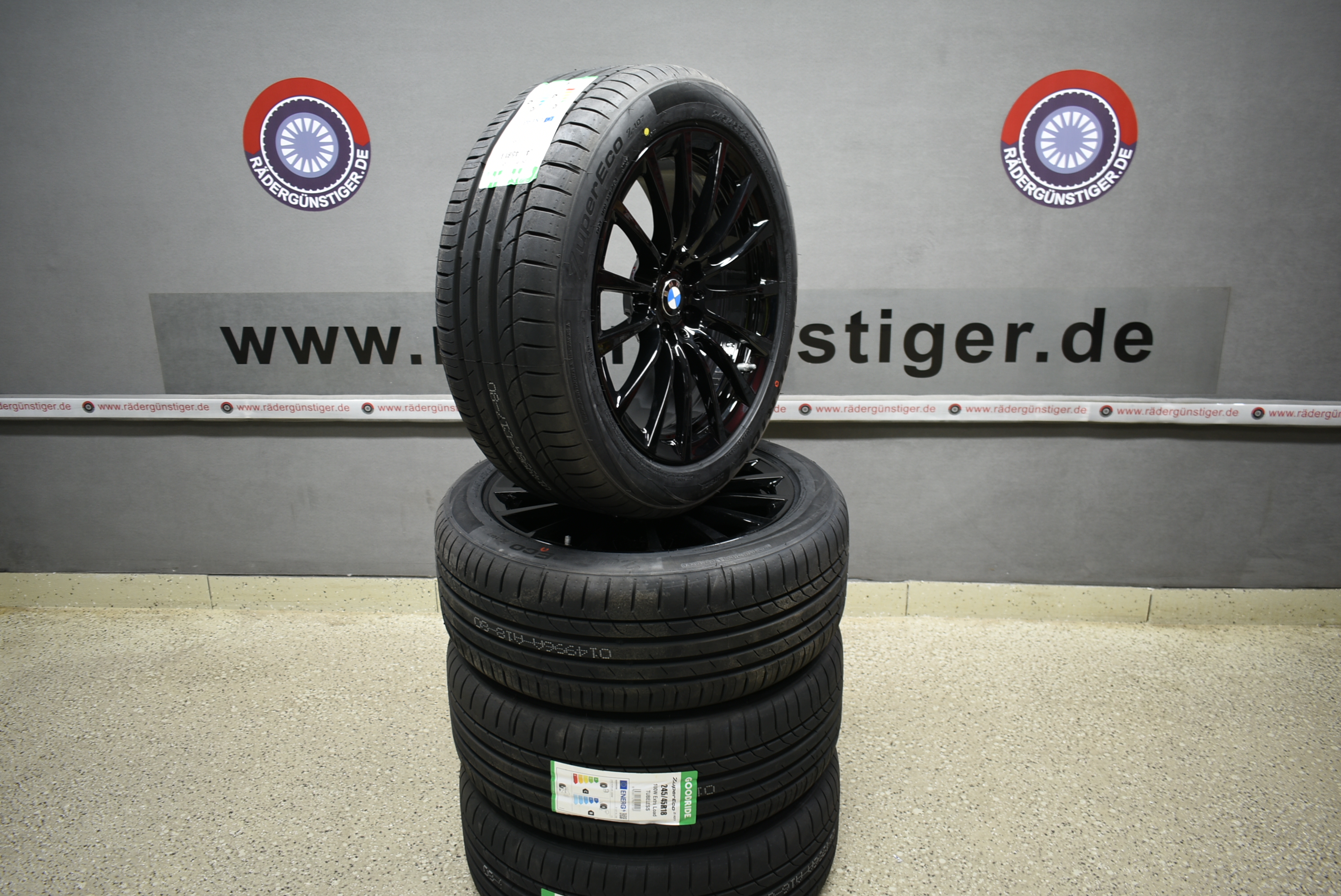 BMW 5er G30 G31 Alufelgen mit Sommerreifen 245 45 R18 100 W Lager Nr. 1130 – Bild 14
