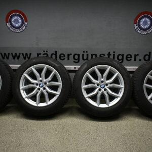 BMW X5 G05 X6 G06 Alufelgen mit Winterreifen 265 50 R19 110H Lager Nr. 1132