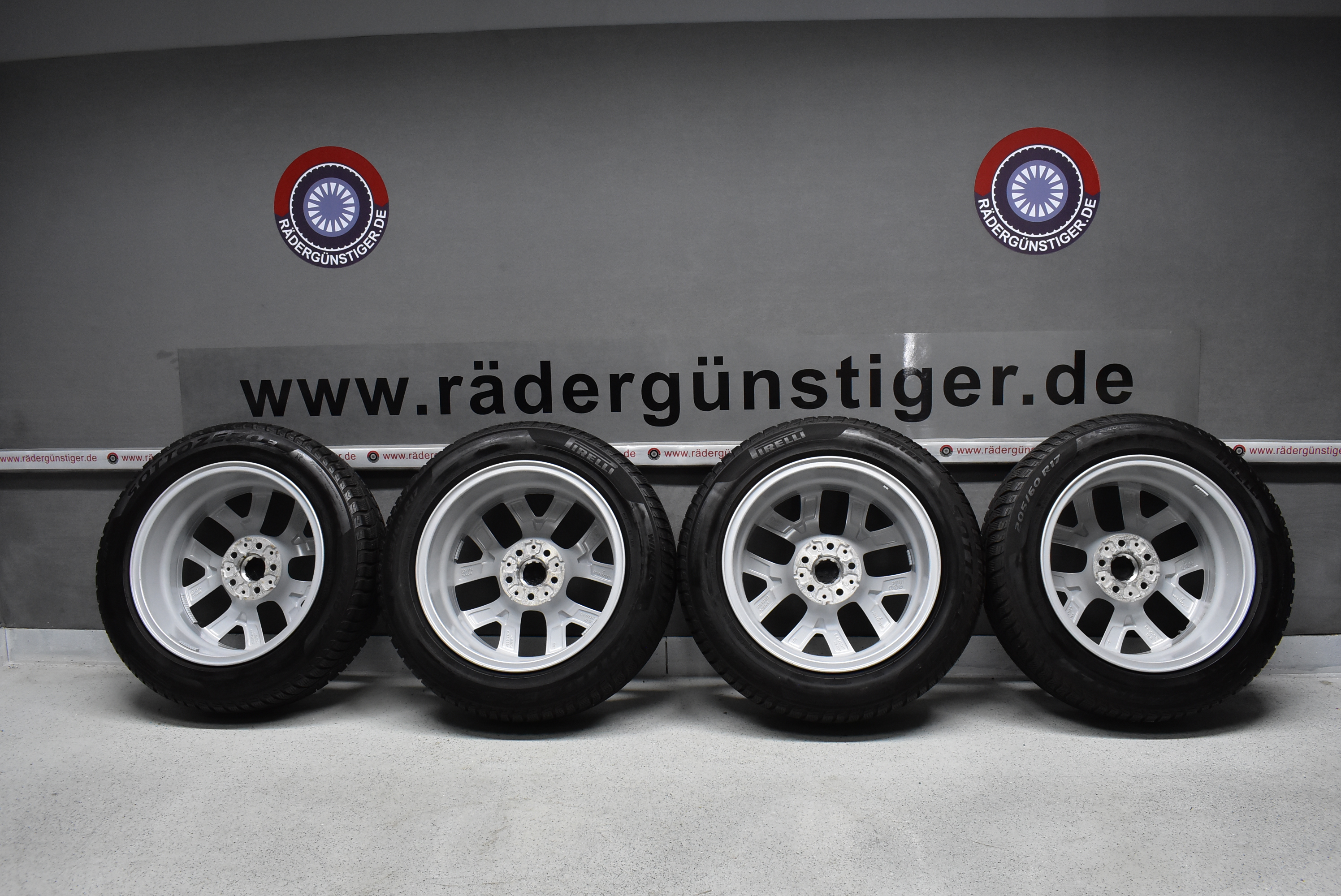BMW X1 F48 X2 F39 Alufelgen mit Winterreifen 205 60 R17 93 H Lager Nr. 1126 – Bild 12