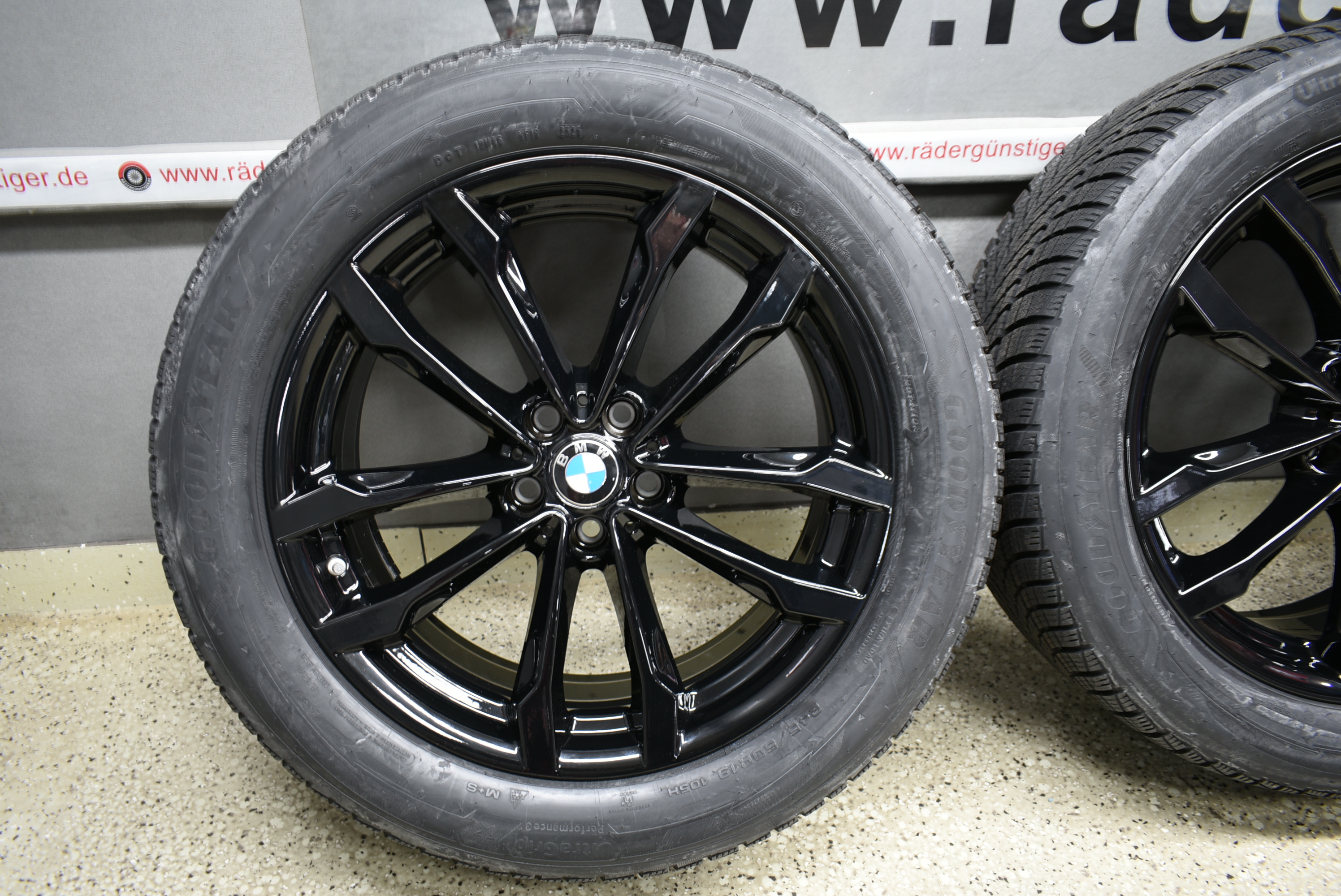 BMW X3 G01 X4 G02 Alufelgen mit Winterreifen 245 50 R19 105 V Lager Nr. 1157 – Bild 4