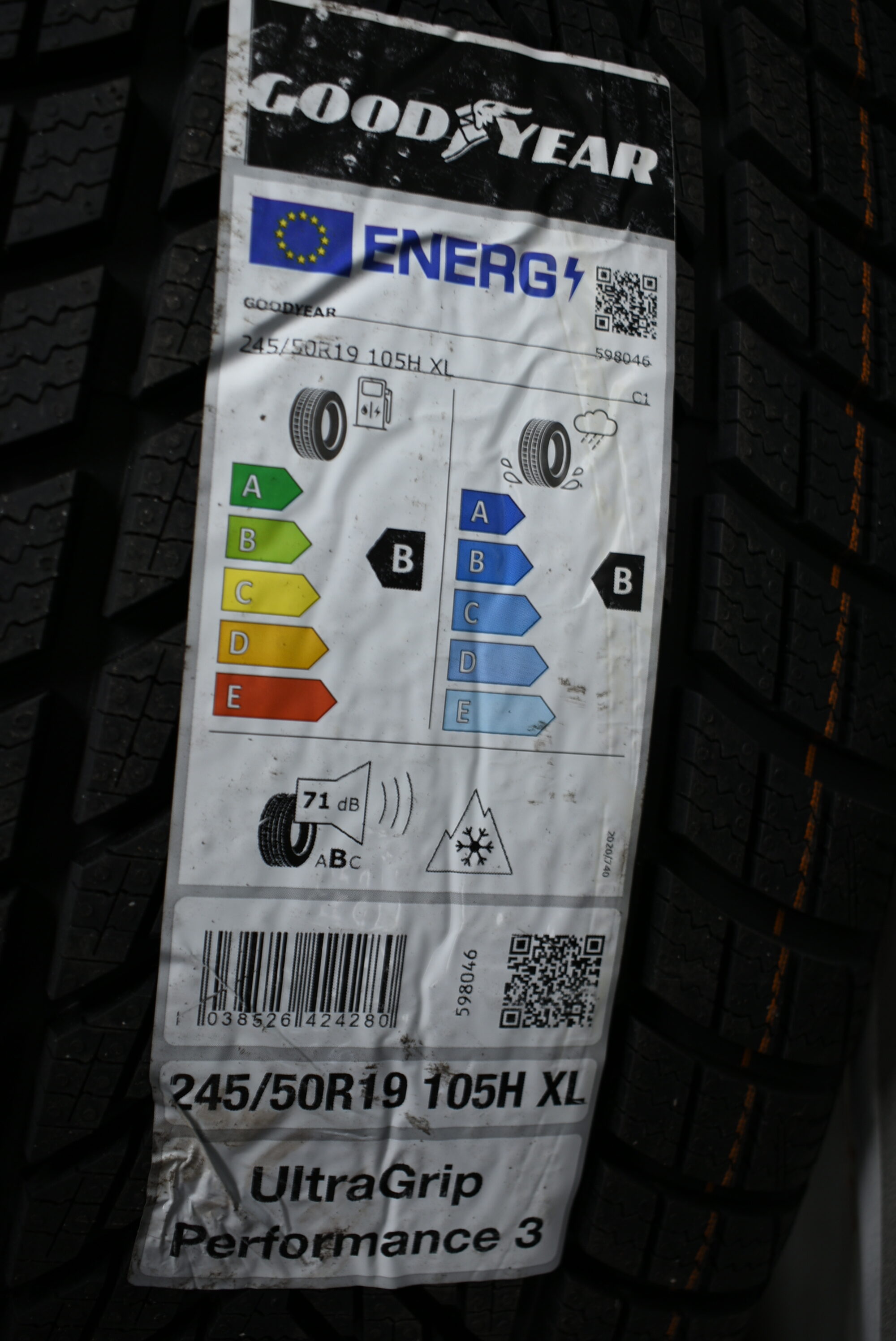 BMW X3 G01 X4 G02 Alufelgen mit Winterreifen 245 50 R19 105 V Lager Nr. 1157 – Bild 8