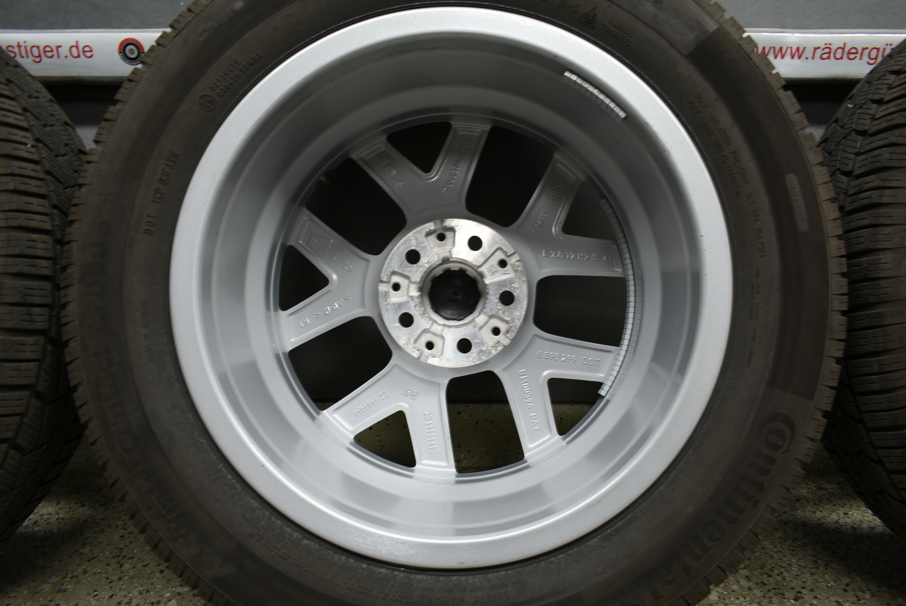 BMW X1 U11 X2 U10 Alufelgen mit Winterreifen 205 65 R17 100H Lager Nr. 1164 – Bild 14