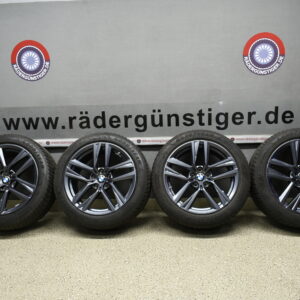 BMW 4er i4 G26 Alufelgen mit Winterreifen 245 45 R18 100H Lager Nr. 1163