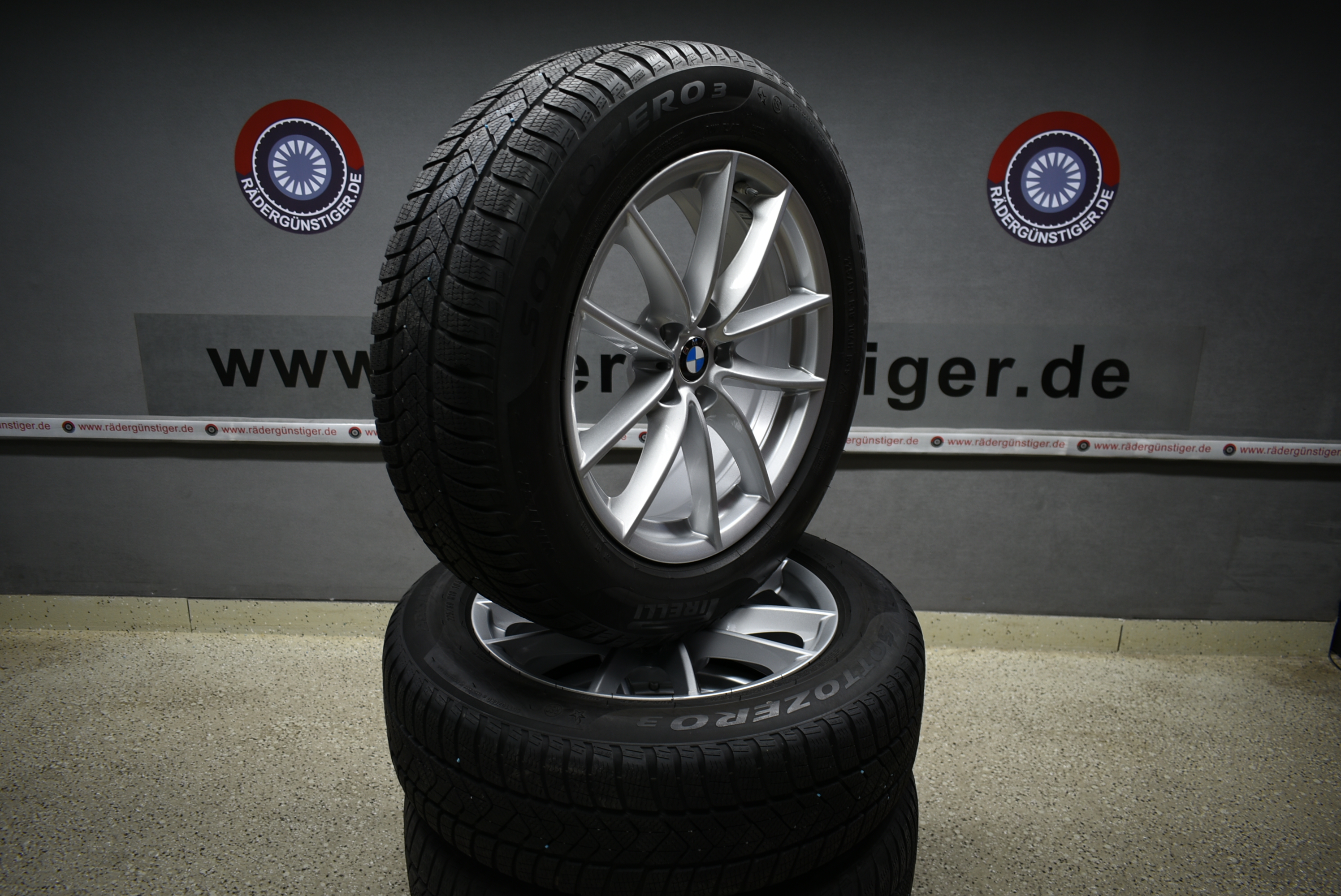 BMW X3 G01 X4 G02 Alufelgen mit Winterreifen 225 60 R18 104 H Lager Nr. 1128 – Bild 15