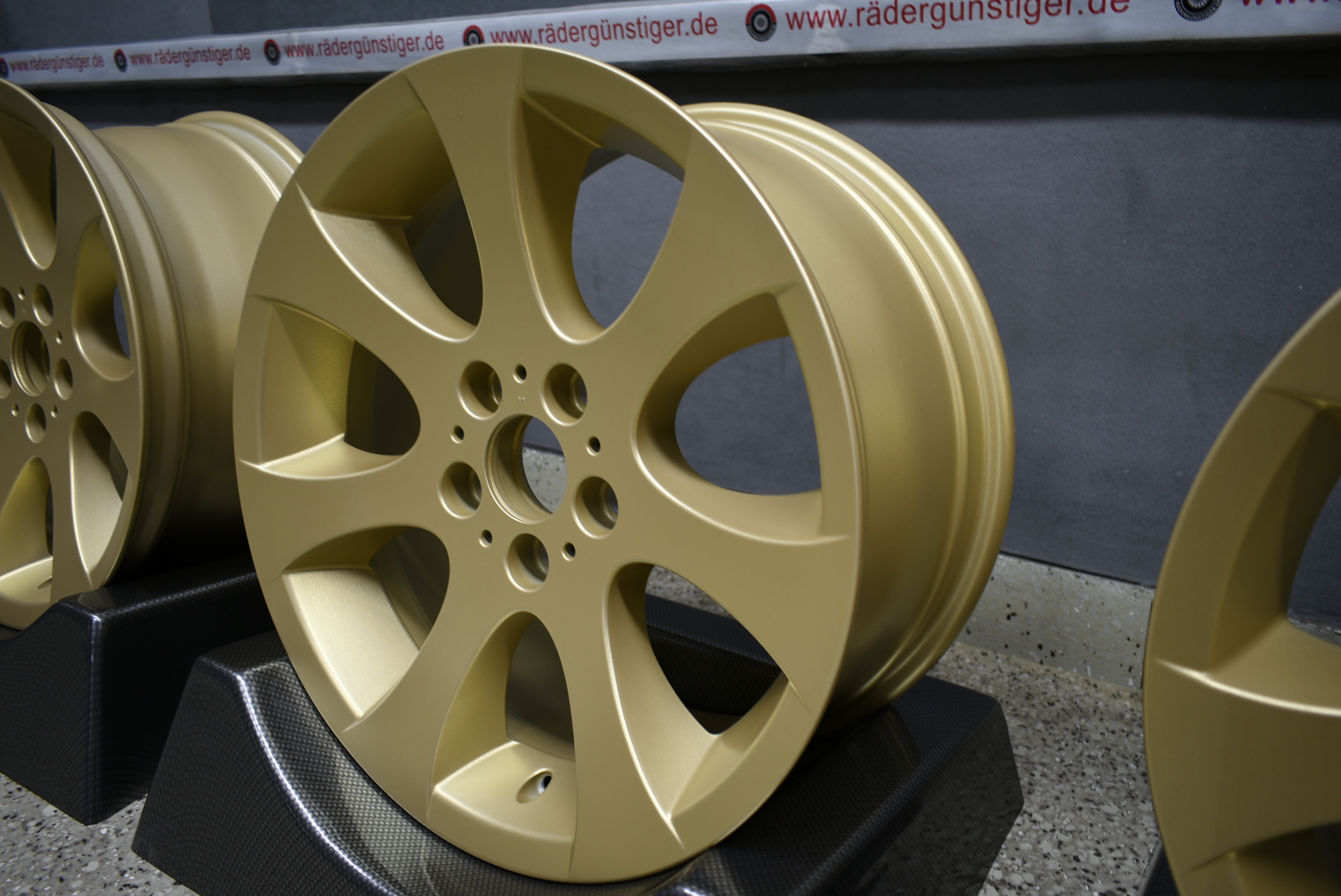 Original BMW-Alufelgen 3er E90 E91 E92 E93 Ellipsoid Speiche 162 Lager Nr. 1154 – Bild 6