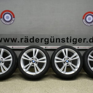 BMW 1er F20 F21 2er F22 F23 18 Zoll Alufelge mit Allwetter Pirelli 225 40 R18 92V Lager Nr. 1172