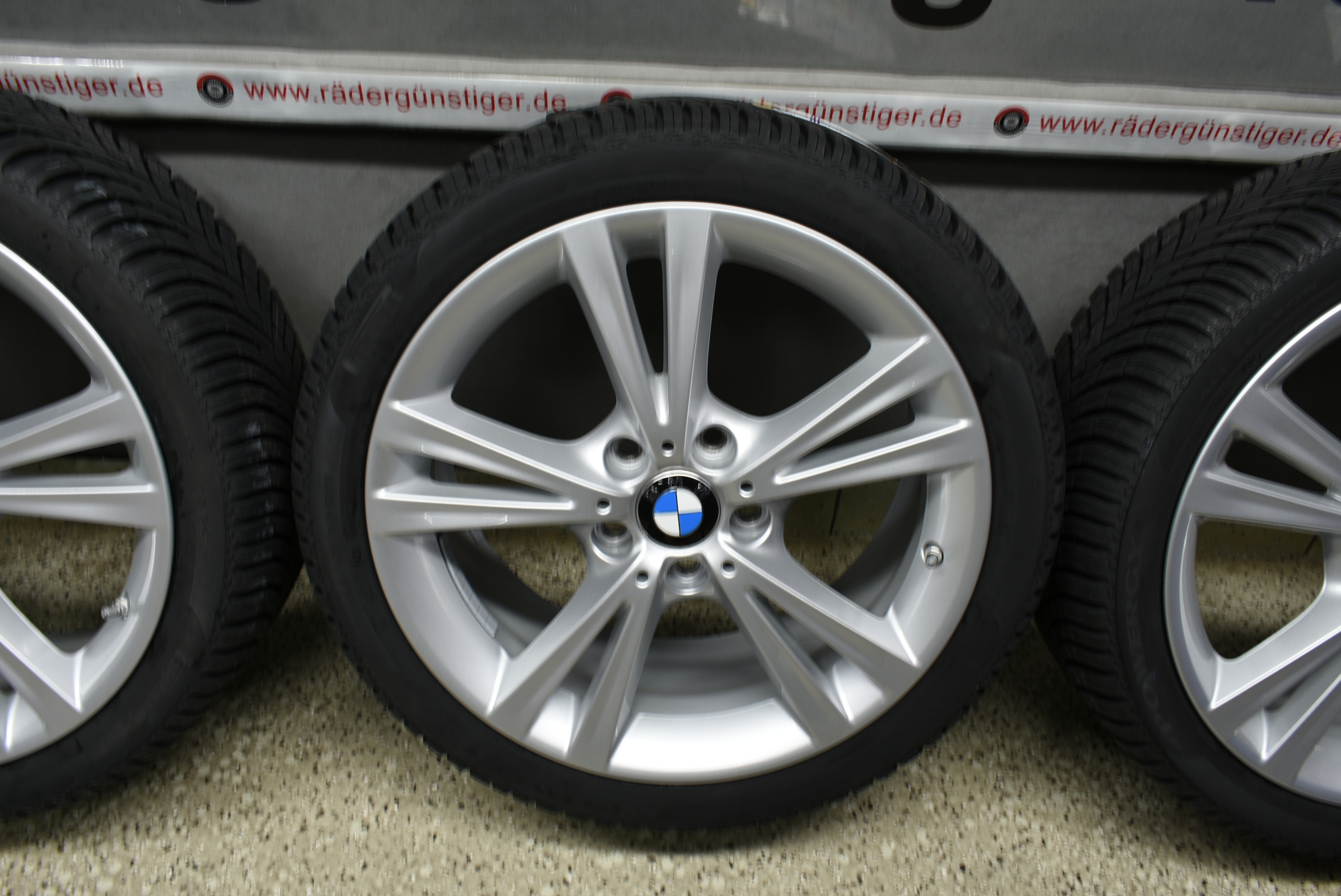 BMW 1er F20 F21 2er F22 F23 18 Zoll Alufelge mit Allwetter Pirelli 225 40 R18 92V Lager Nr. 1172 – Bild 7