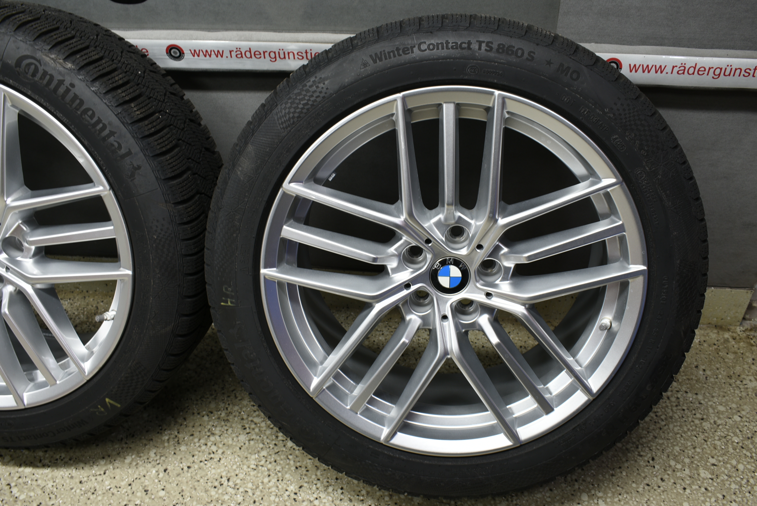 BMW 5er i5 G60 G61 Alufelgen mit Winterreifen 245 45 R19 102 H Lager Nr. 1184 – Bild 7