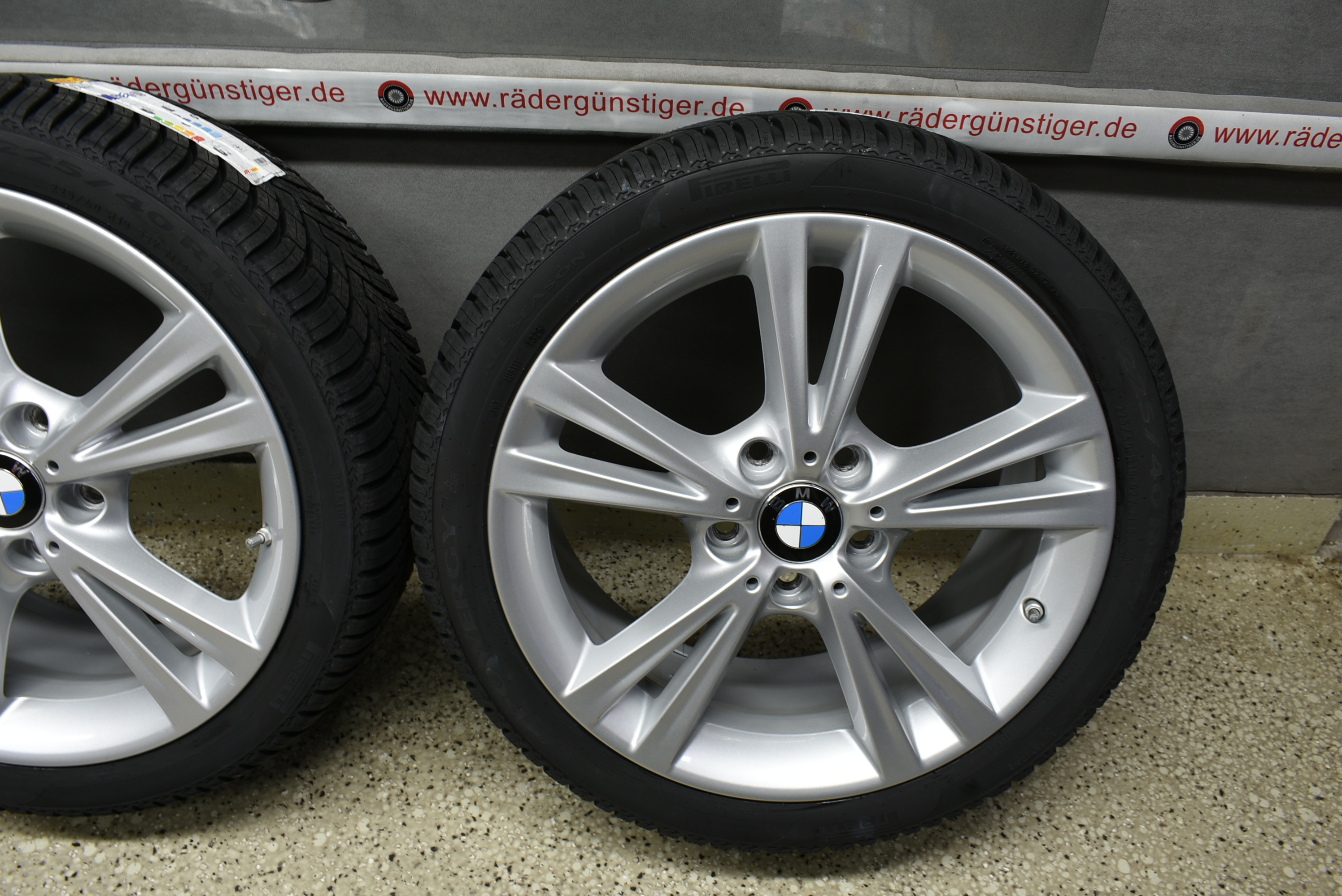 BMW 1er F20 F21 2er F22 F23 18 Zoll Alufelge mit Allwetter Pirelli 225 40 R18 92V Lager Nr. 1172 – Bild 8