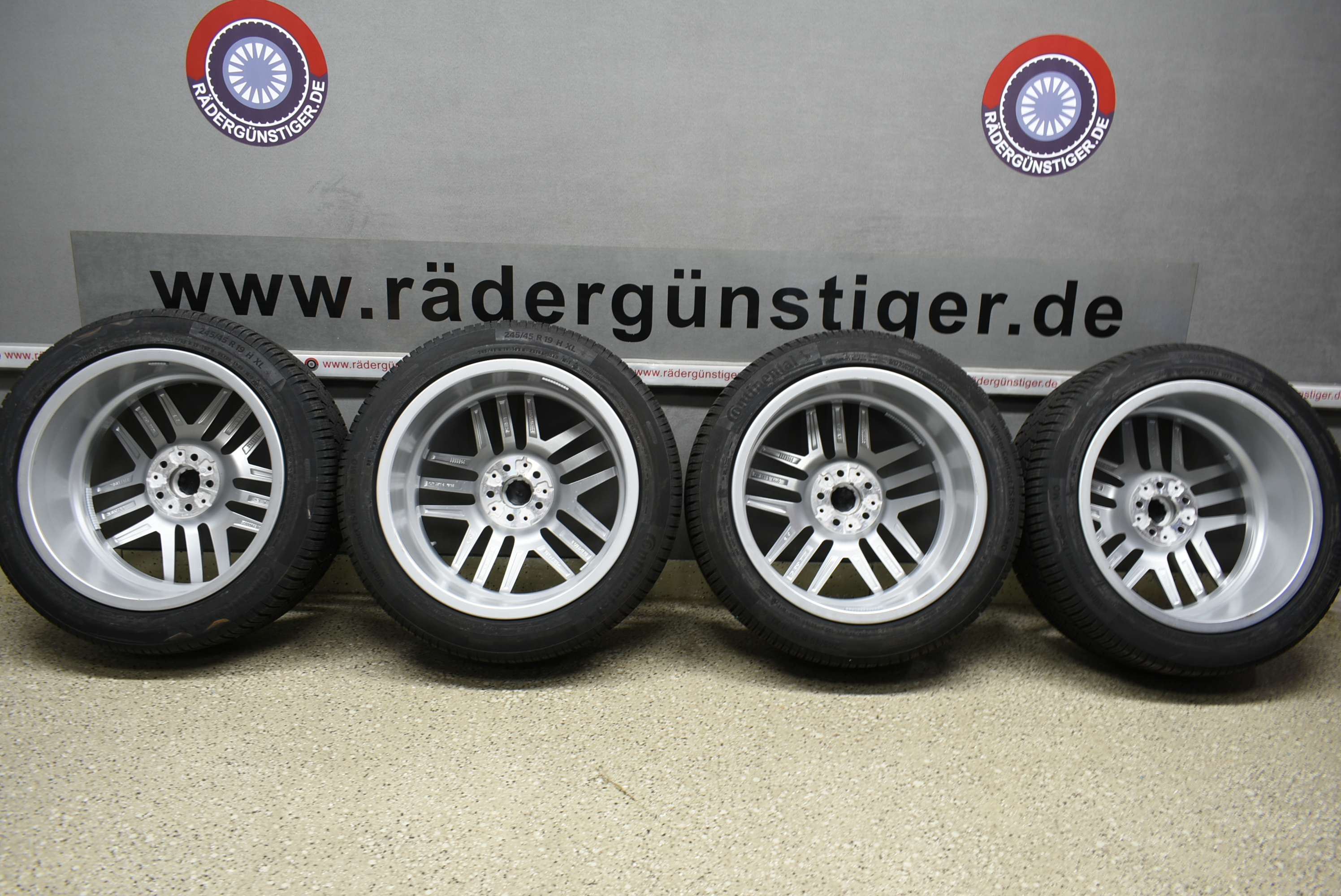 BMW 5er i5 G60 G61 Alufelgen mit Winterreifen 245 45 R19 102 H Lager Nr. 1184 – Bild 11