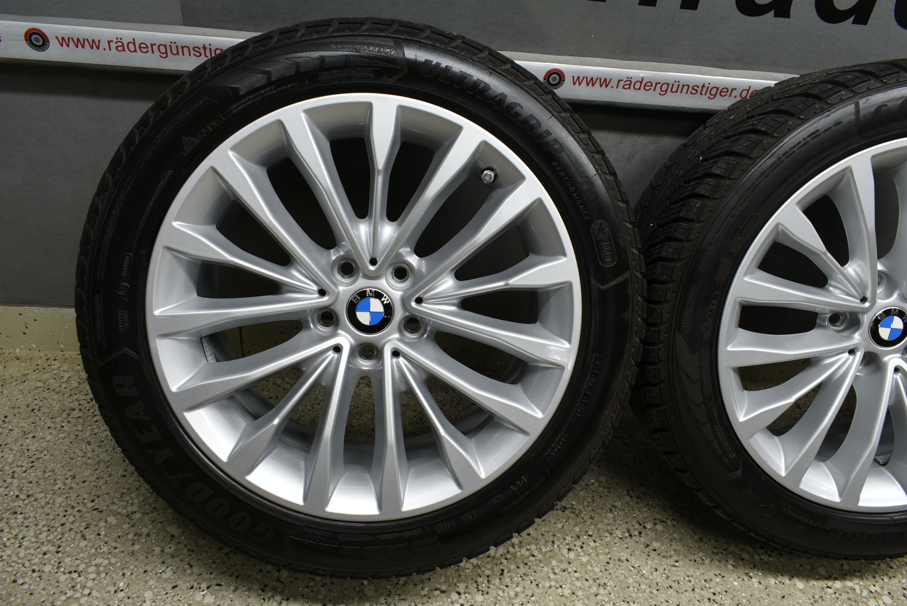 BMW 5er G30 G31 Alufelgen mit Winterreifen 245 45 R18 100 V Lager Nr. 1189 – Bild 4