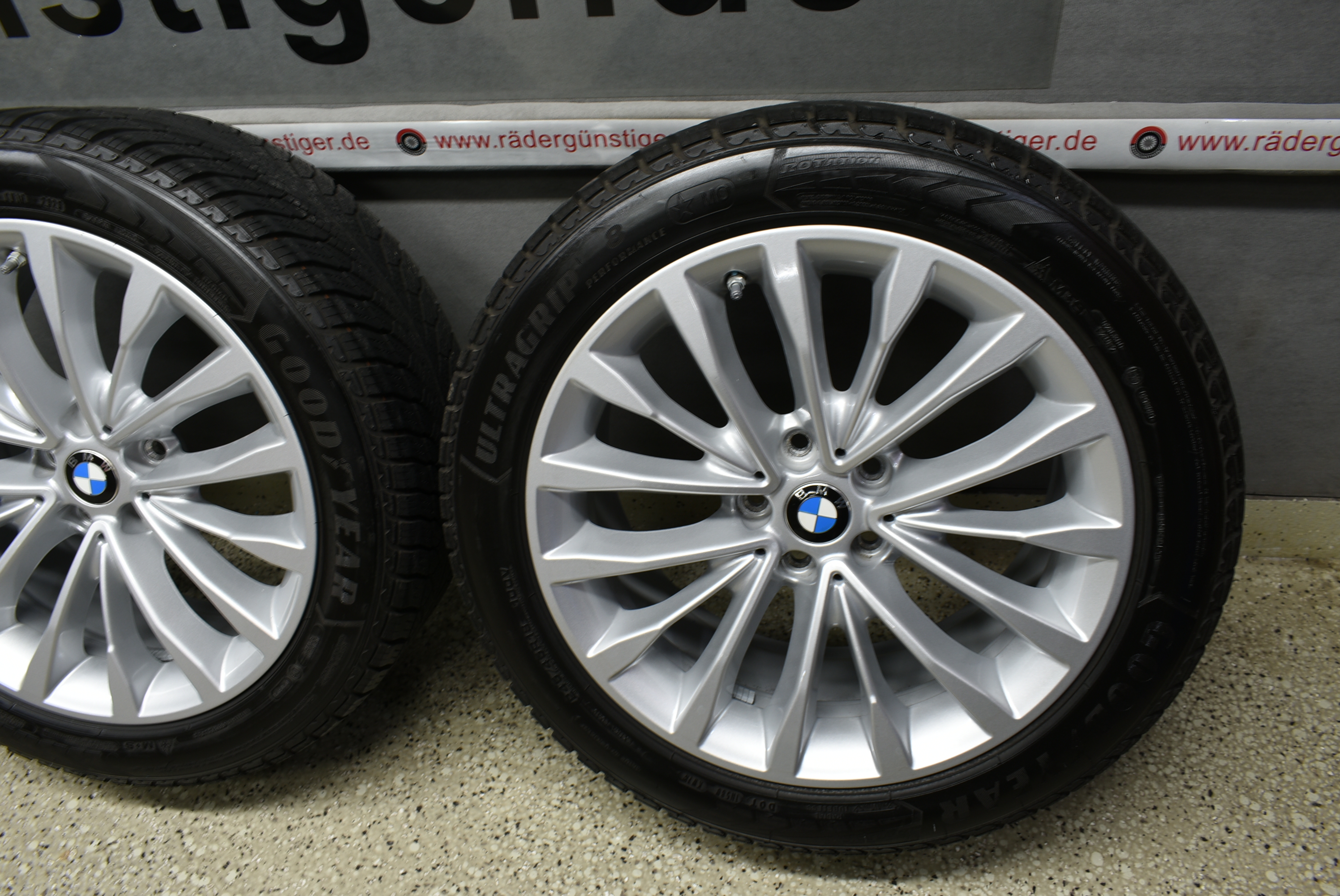 BMW 5er G30 G31 Alufelgen mit Winterreifen 245 45 R18 100 V Lager Nr. 1189 – Bild 7