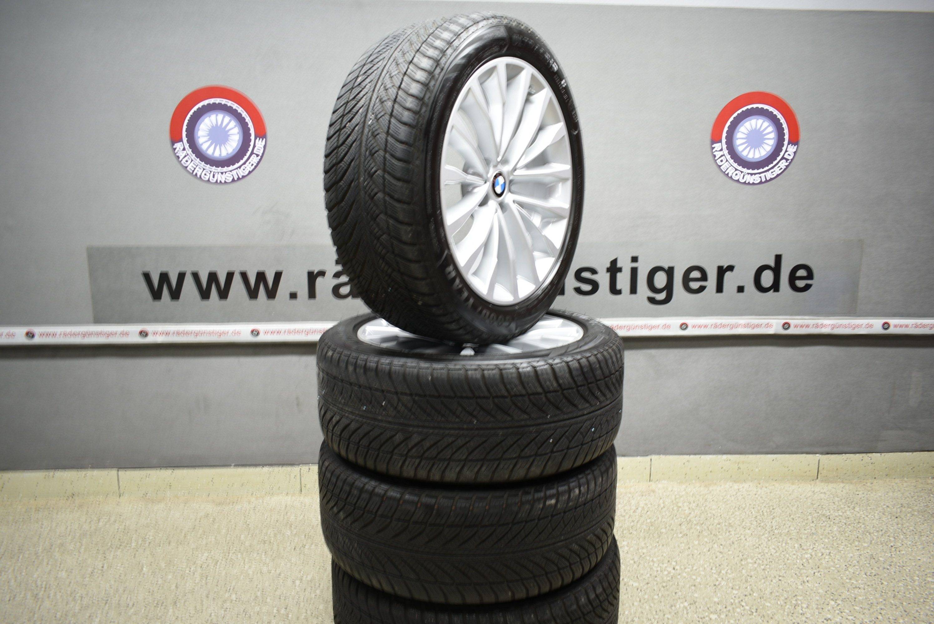 BMW 5er G30 G31 Alufelgen mit Winterreifen 245 45 R18 100 V Lager Nr. 1189 – Bild 15