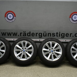 BMW 5er F10 F11 Alufelgen mit Winterreifen 225 55 R17 97H Lager Nr. 1177