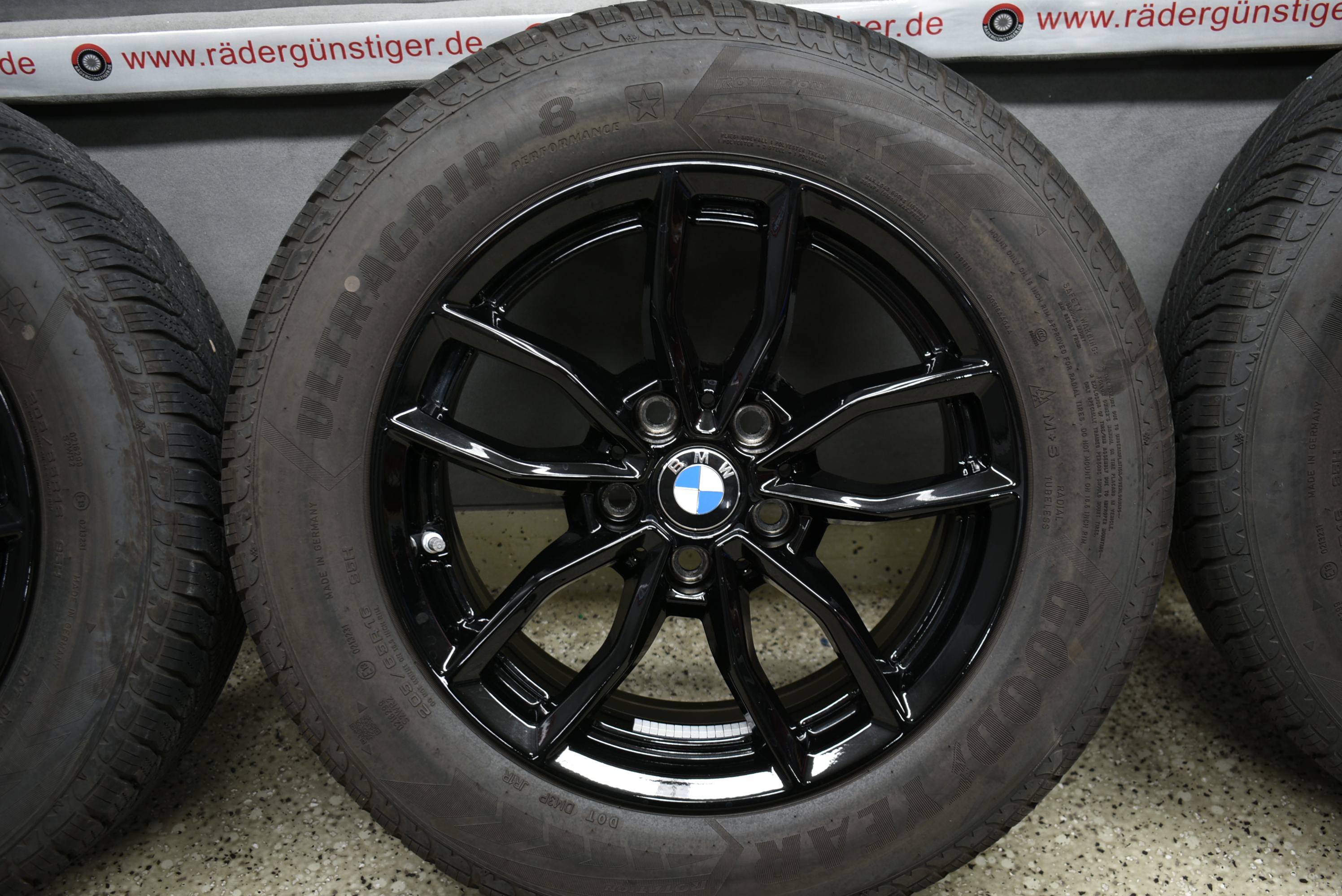 BMW 2er Active Tour U06 Alufelgen Winterräder 205 65 R16 95H Lager Nr. 1174 – Bild 5